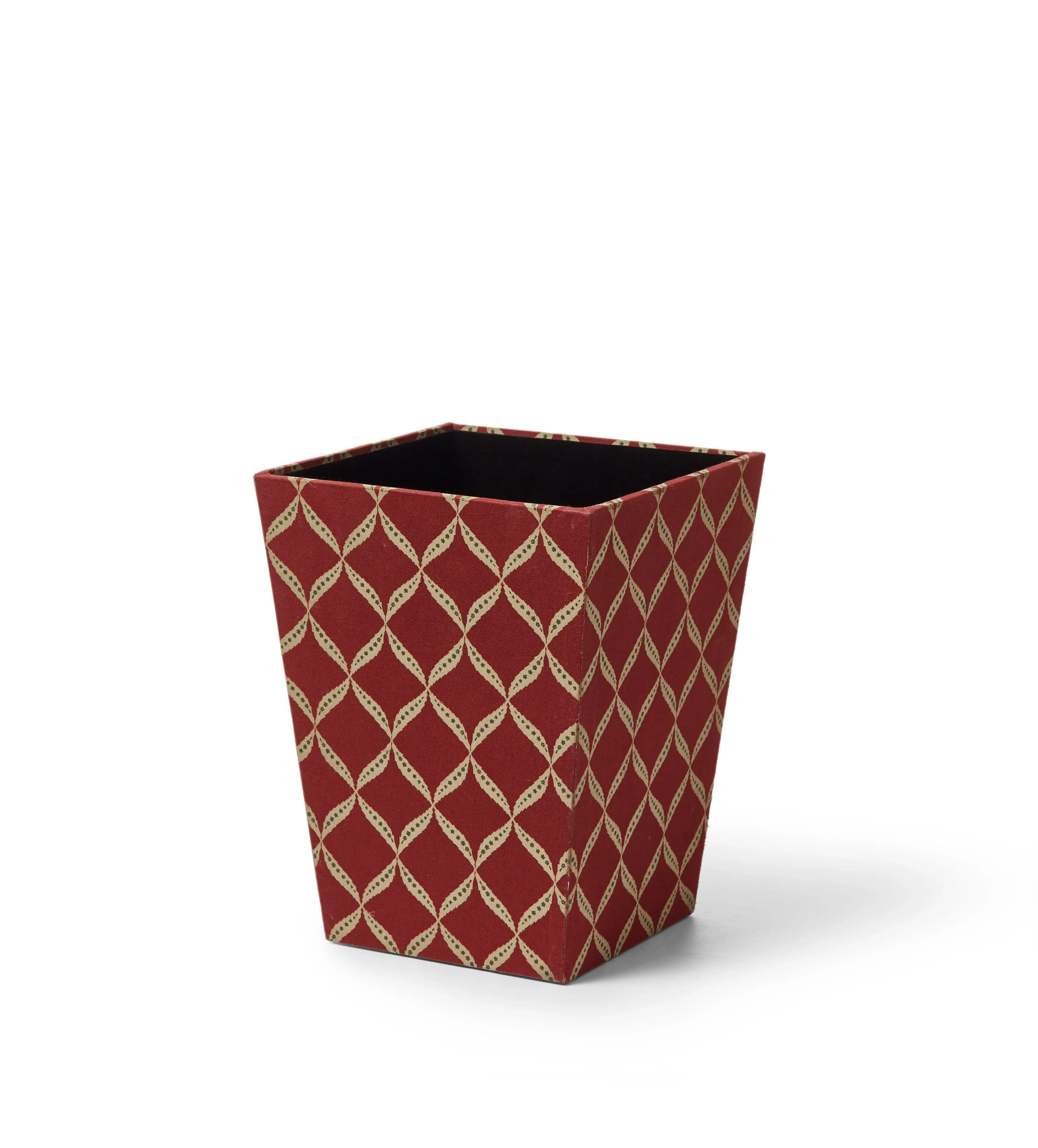 Nava Wastepaper Bin - Warm Red alternate view
