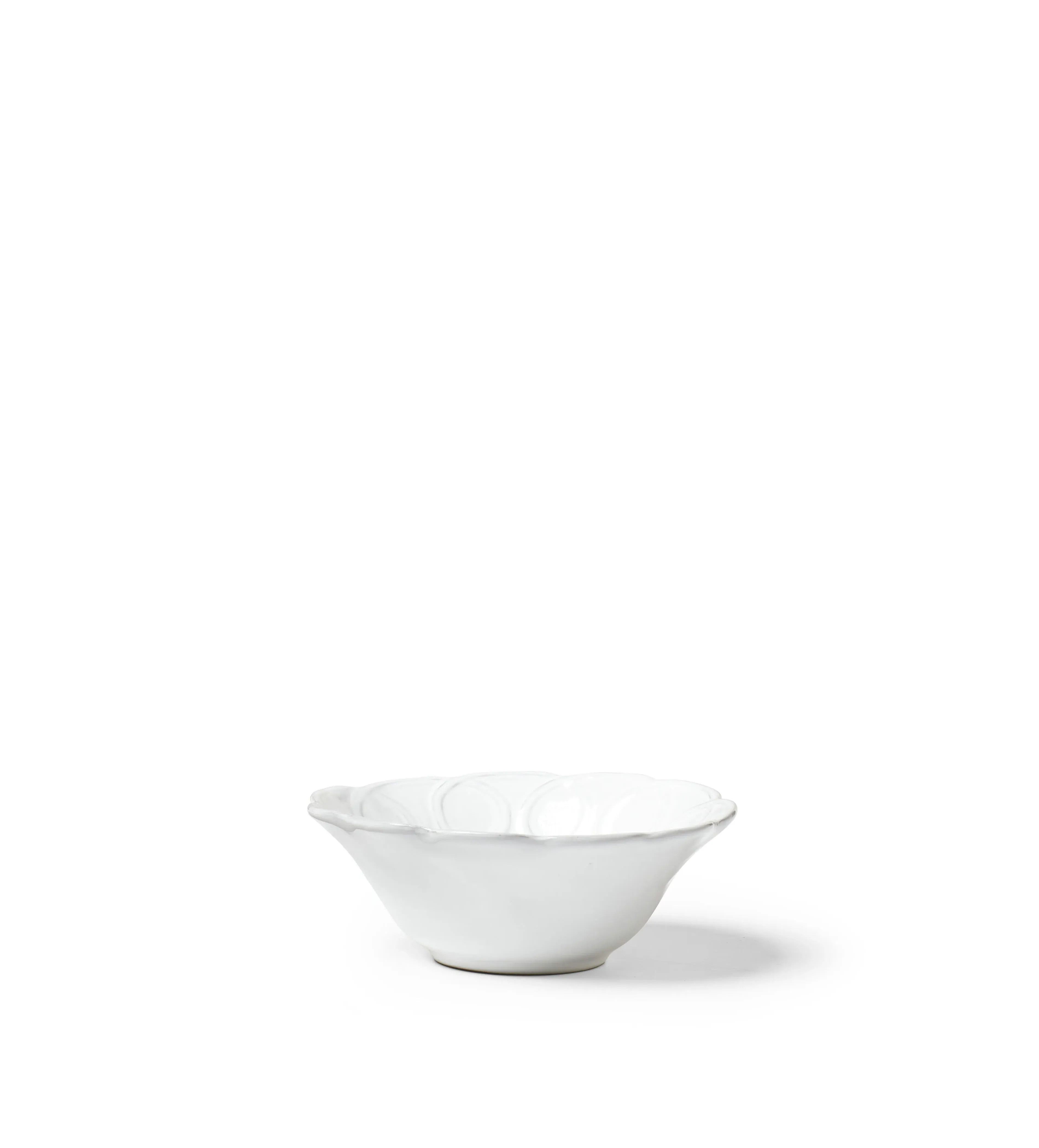Nephele Set of Twelve Dinnerware Set - White, Black Clay product