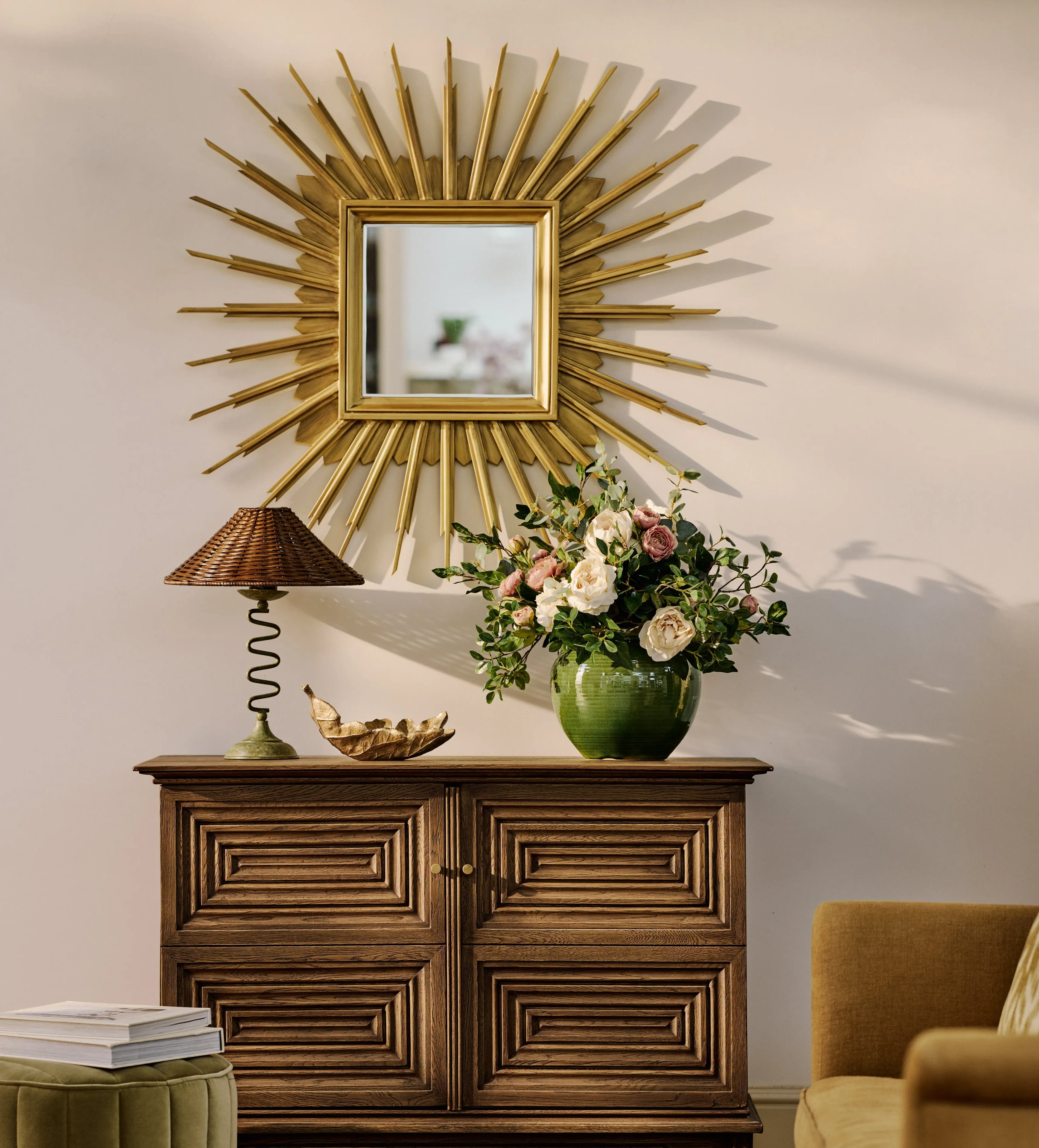 Oak Leaf Decorative Dish - Gold product