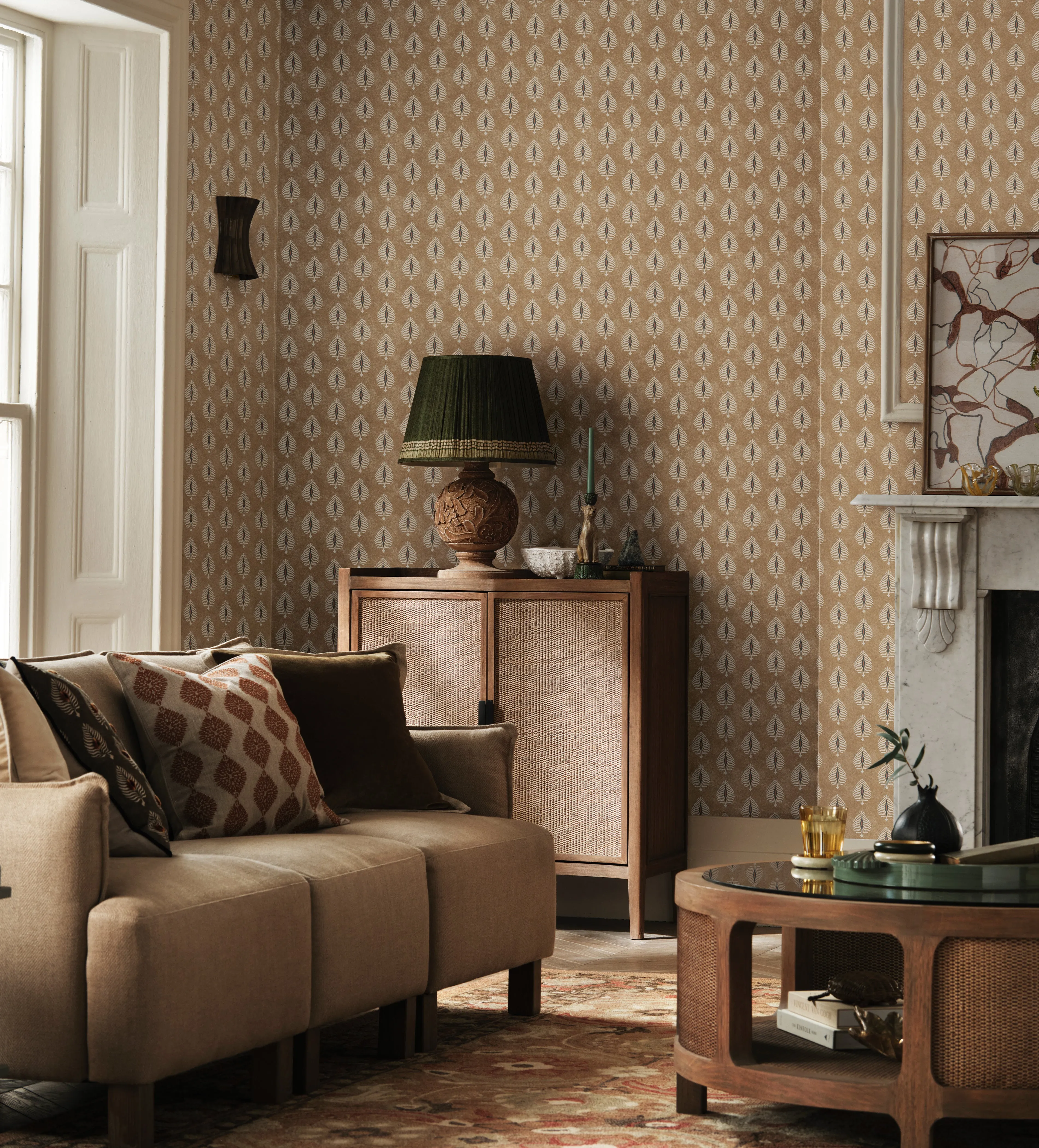Ocellus Wallpaper - Bronze, Non-Woven product
