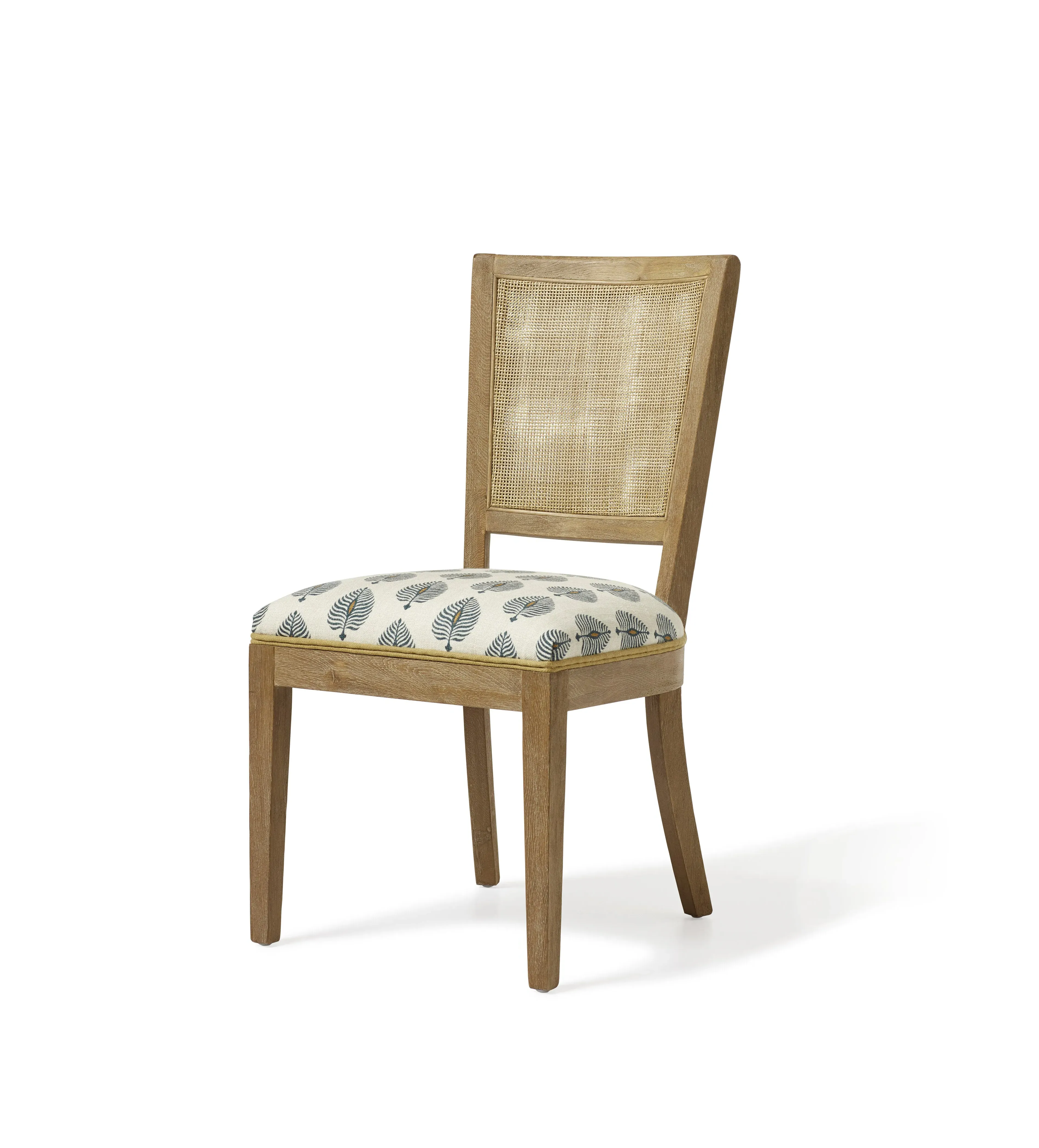 Ormoy Ocellus Dining Chair - Blue, Linen alternate view
