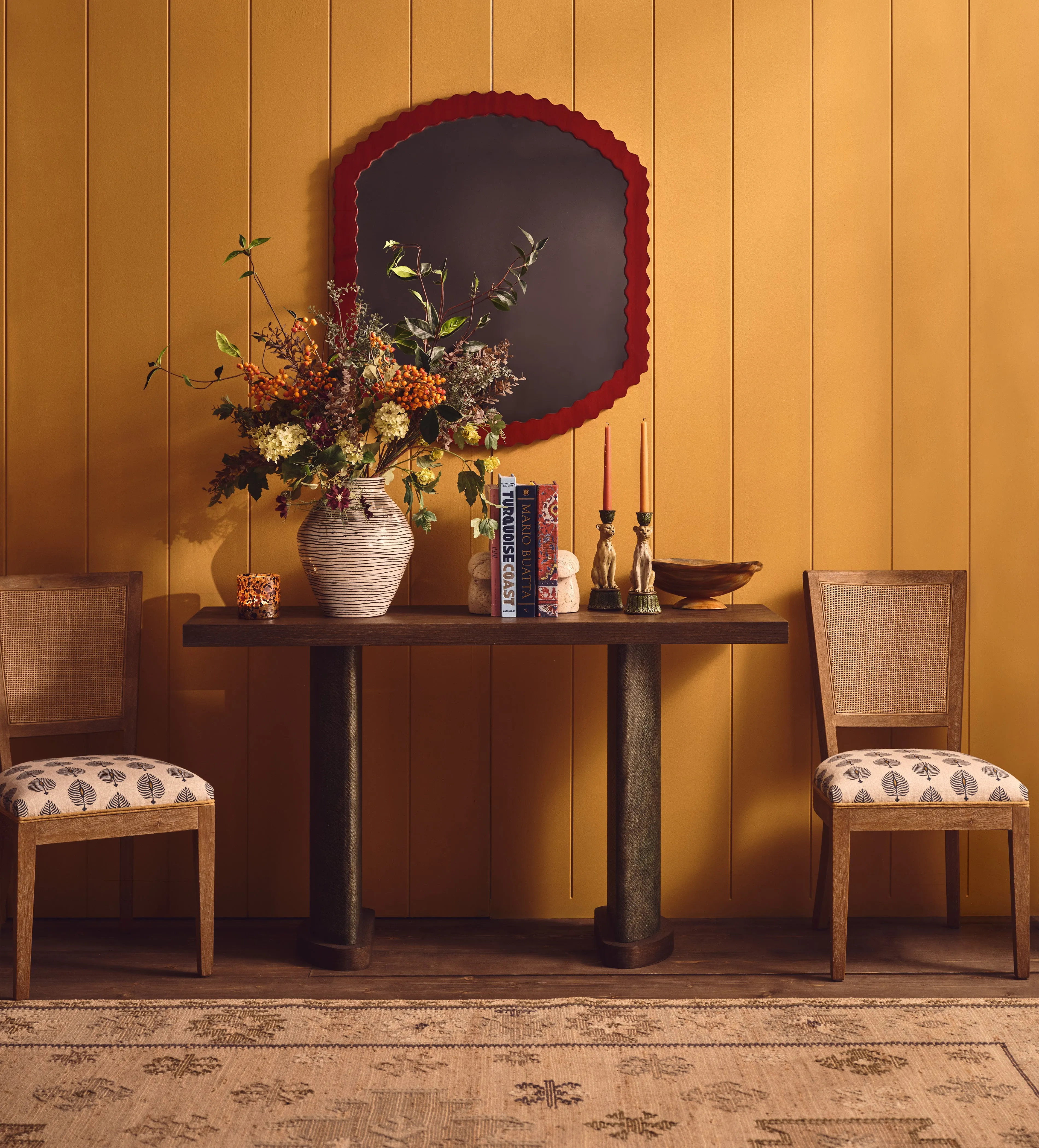 Ormoy Ocellus Dining Chair - Blue, Linen product