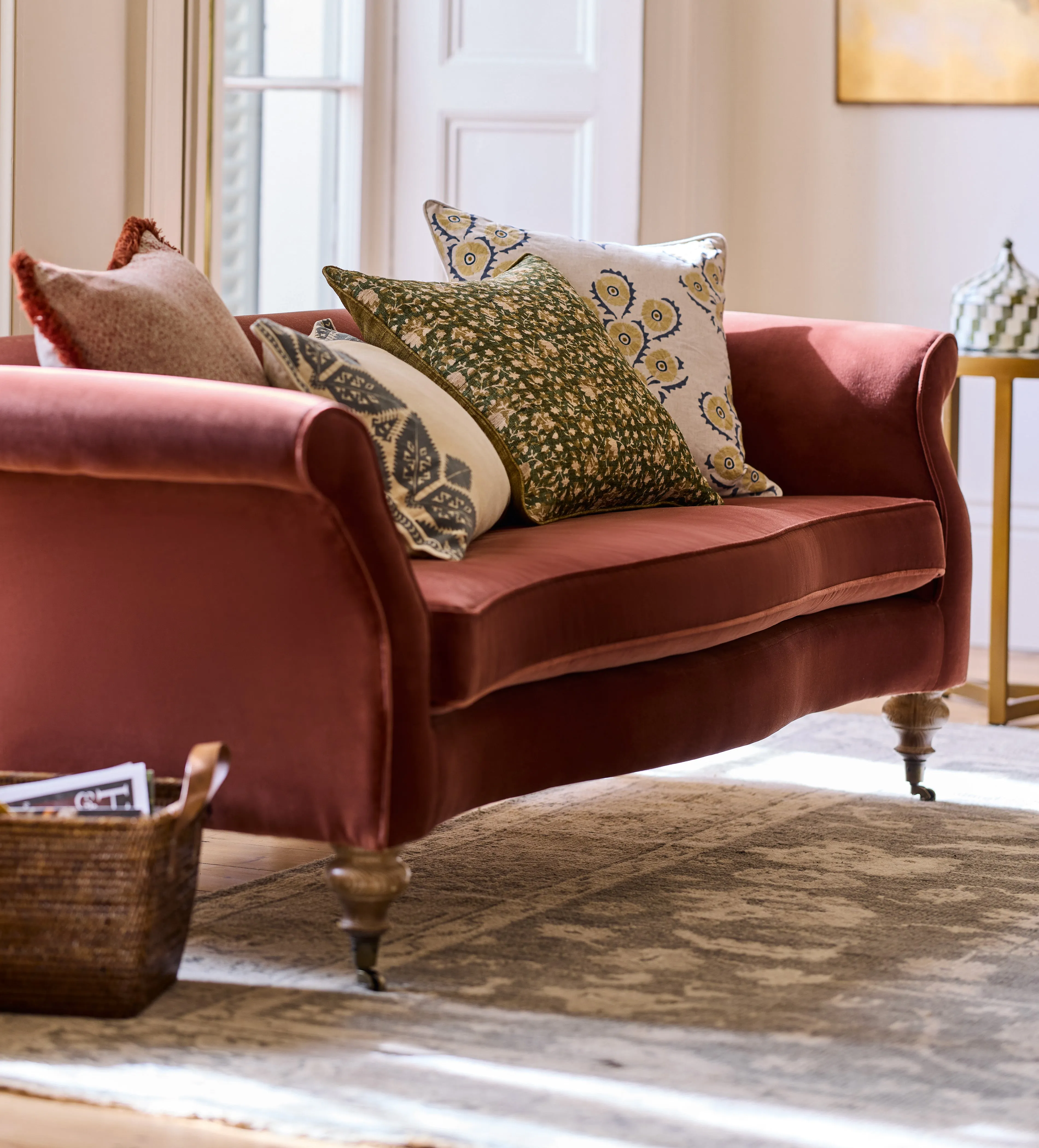 Pattiyan Cushion Cover - Spruce, Tussar Silk product
