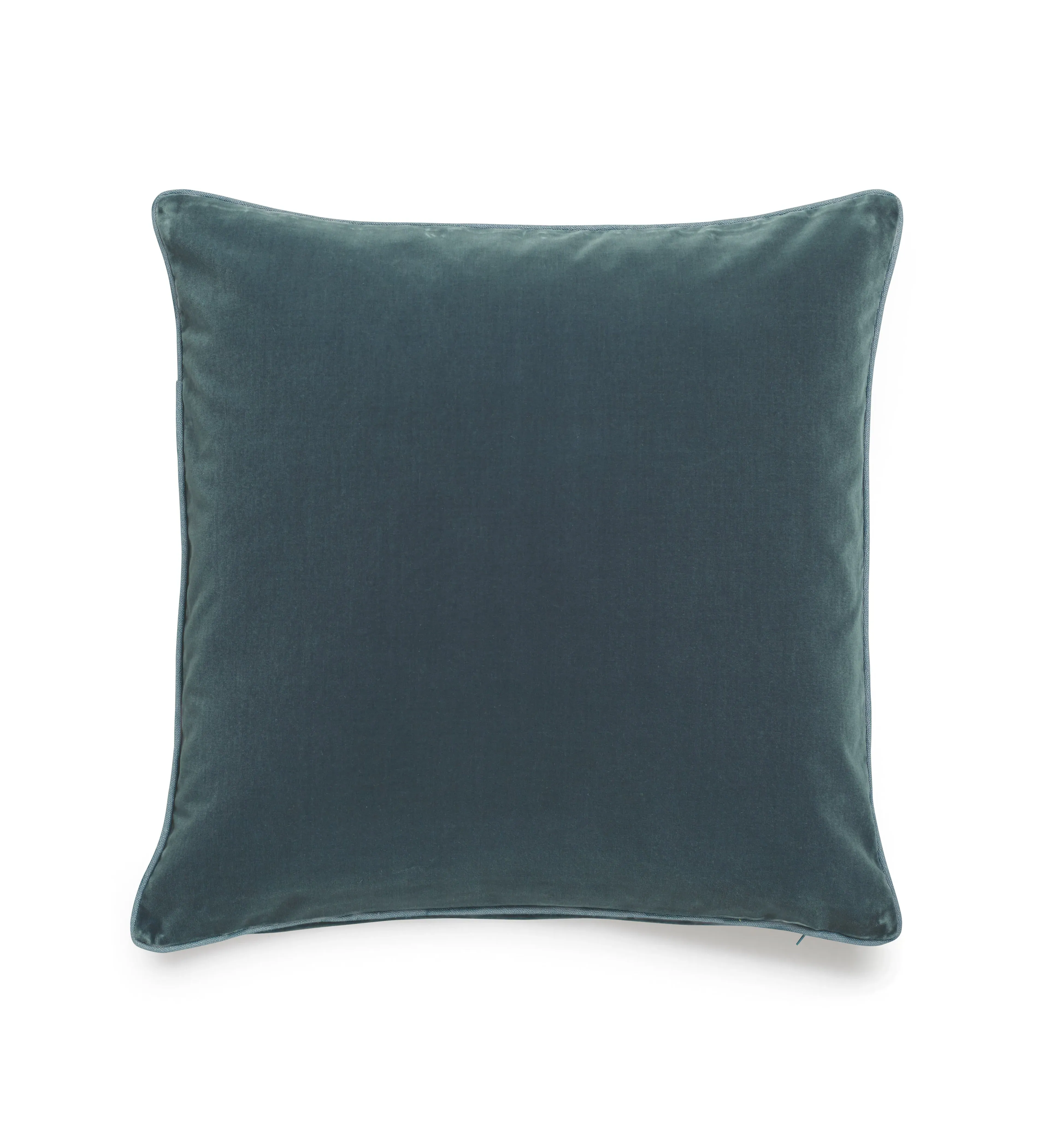 Plain Square Cushion Cover - Air Force Blue, Velvet product