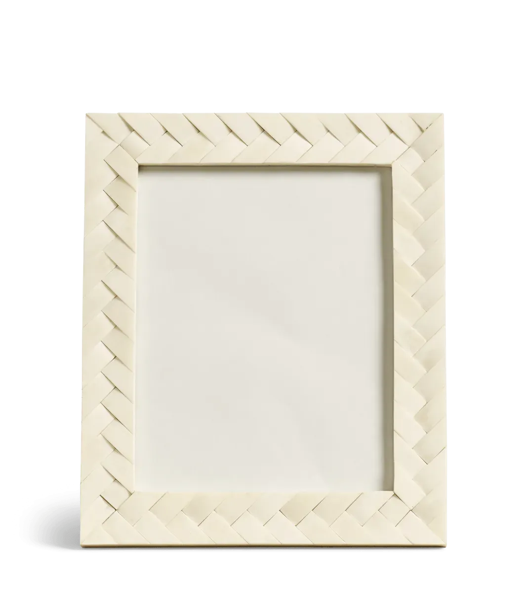 oka-plaited-bone-photo-frame-large-ivory-picture-frames-bone-mdf-wood image