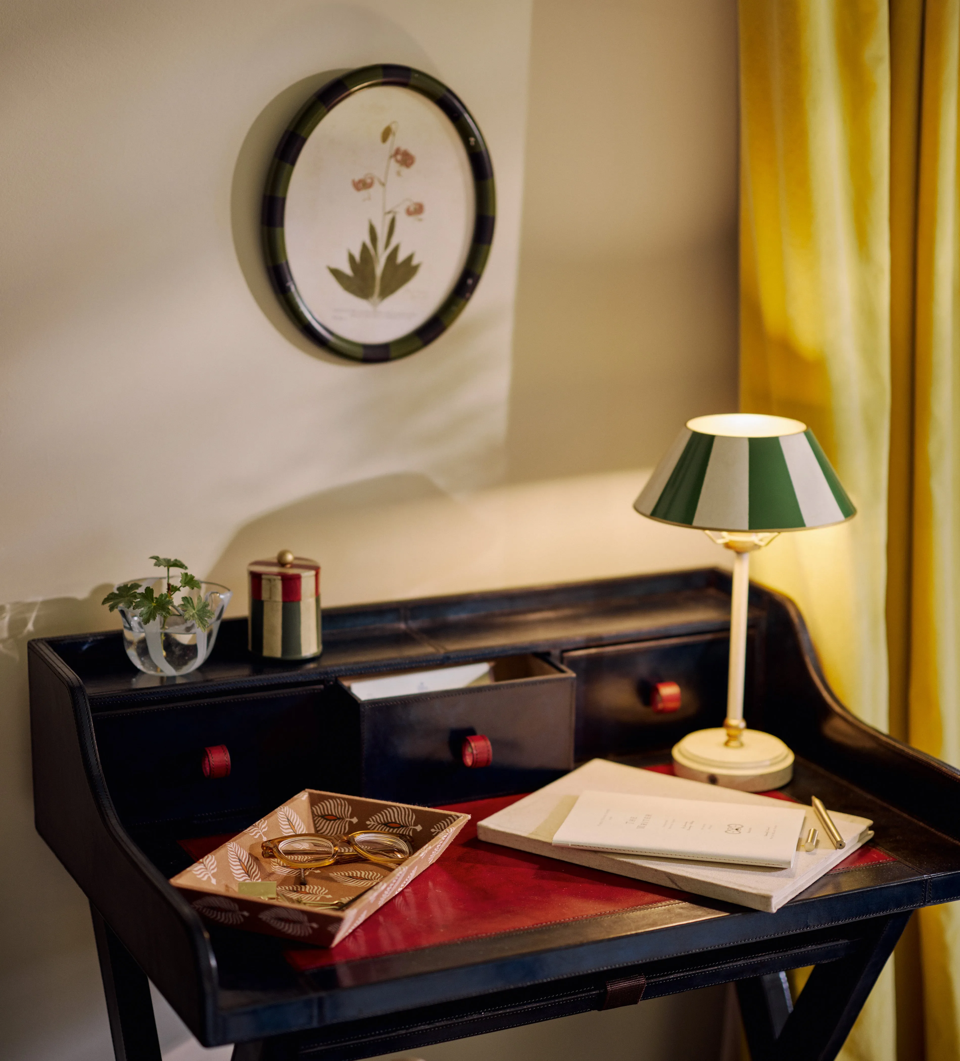 Purdy Wireless Table Lamp Base - Putting Green, Metal by OKA