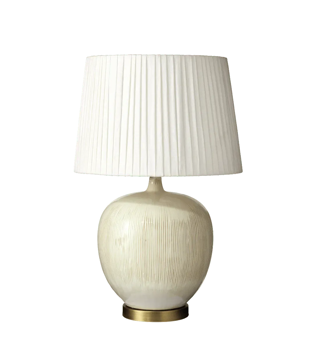 oka-pyaaz-lamp-cream-table-lamps-ceramic image