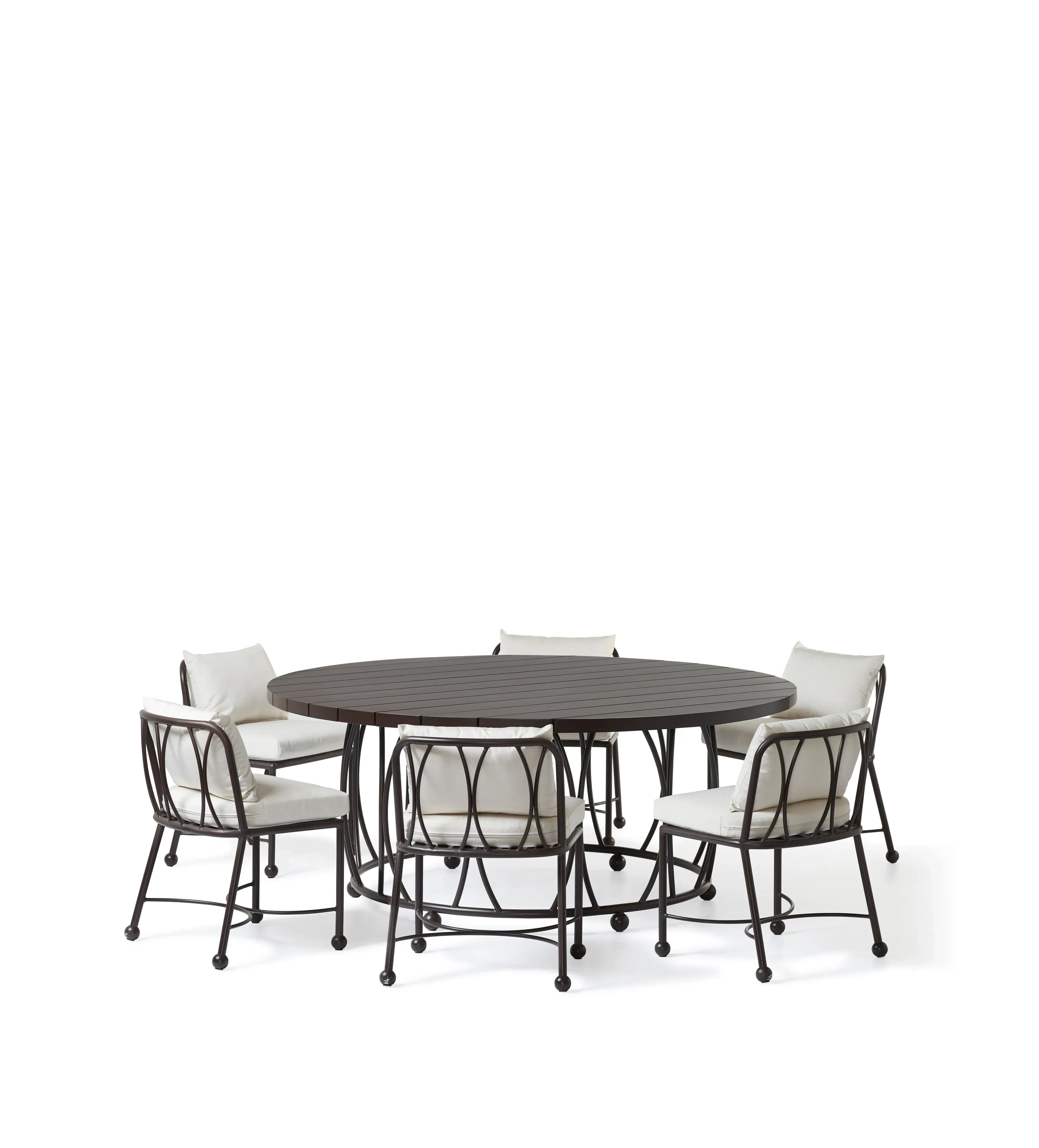 Rametto Dining Set - Ebony/Brown product