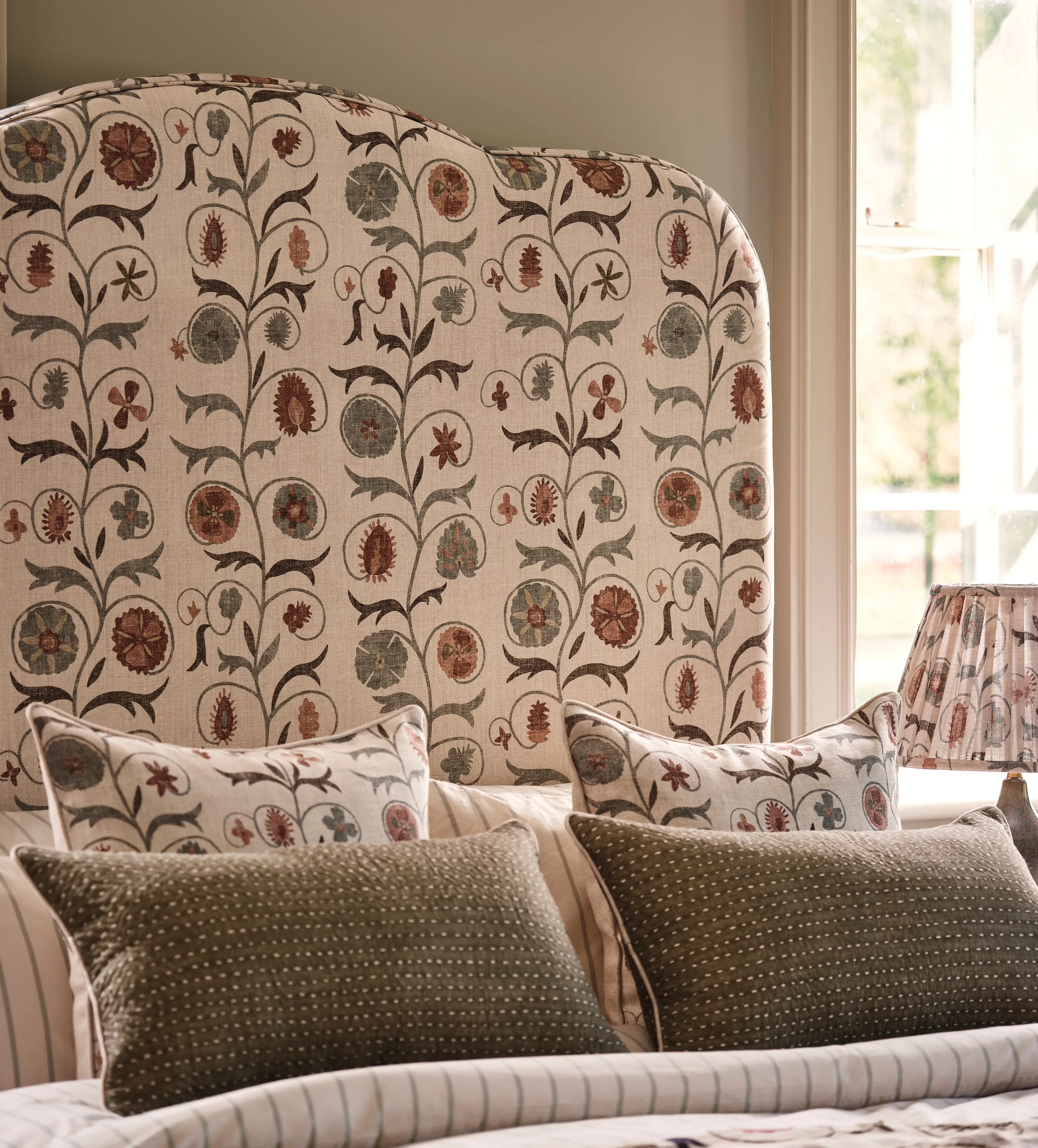 Romilly Upholstered Headboard - Made-to-Order alternate view