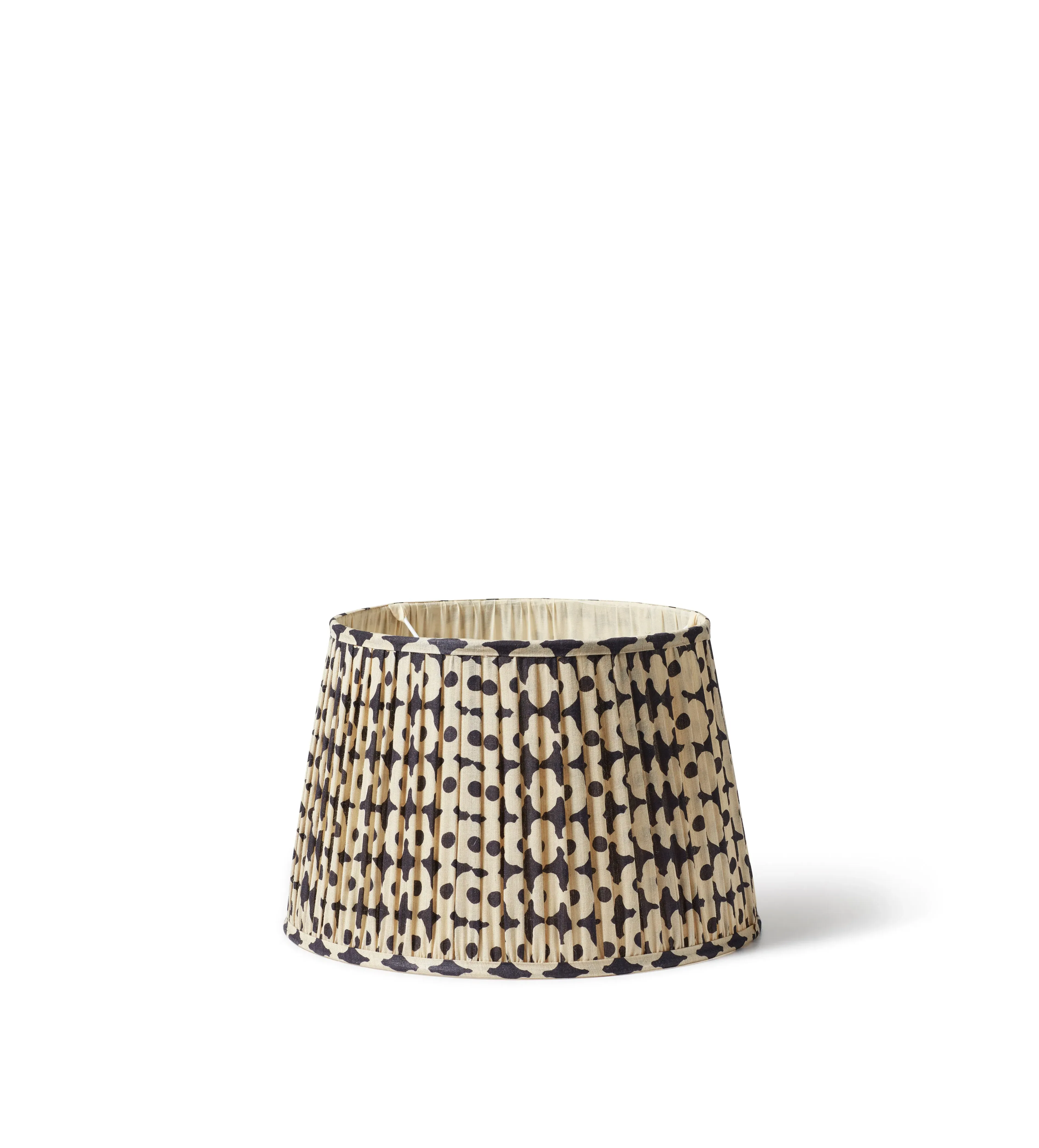 Romneya Silk Pleated Lampshade 35cm - Dark Blue alternate view