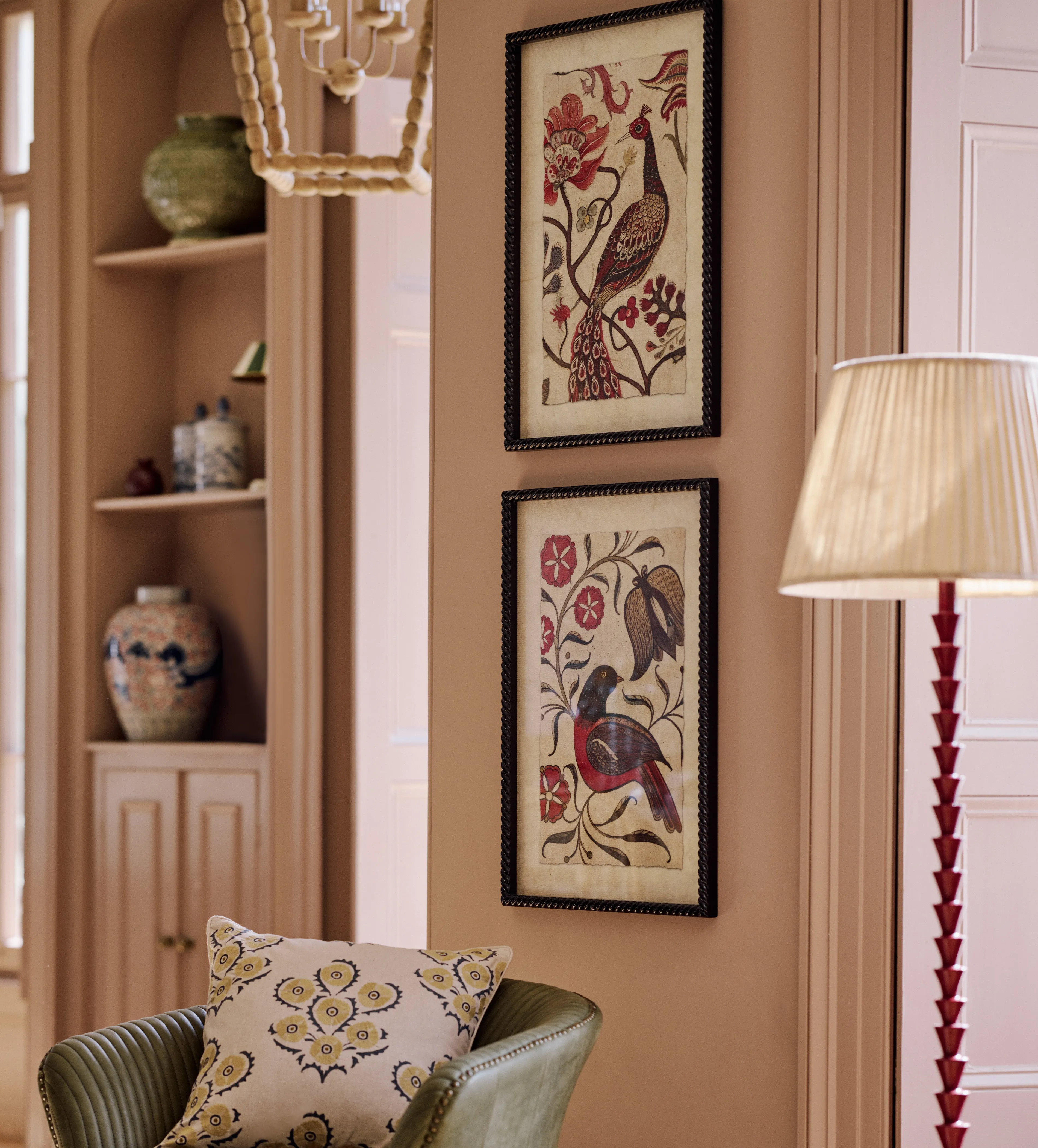 Sampati Set of Four Prints - Multi by OKA