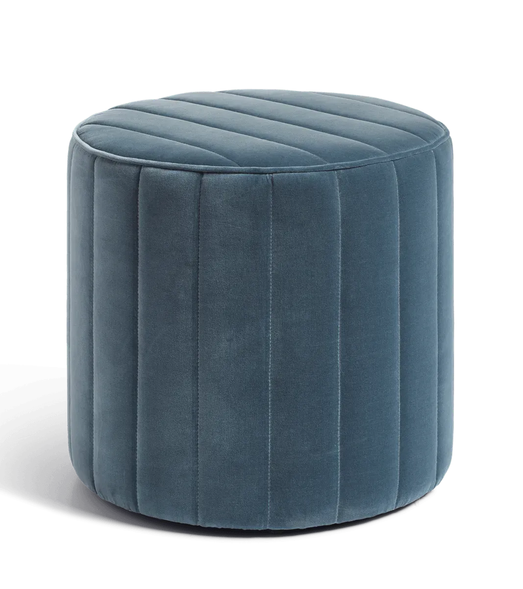 oka-santorelli-velvet-stool-air-force-blue-ottomans-velvet-plain image