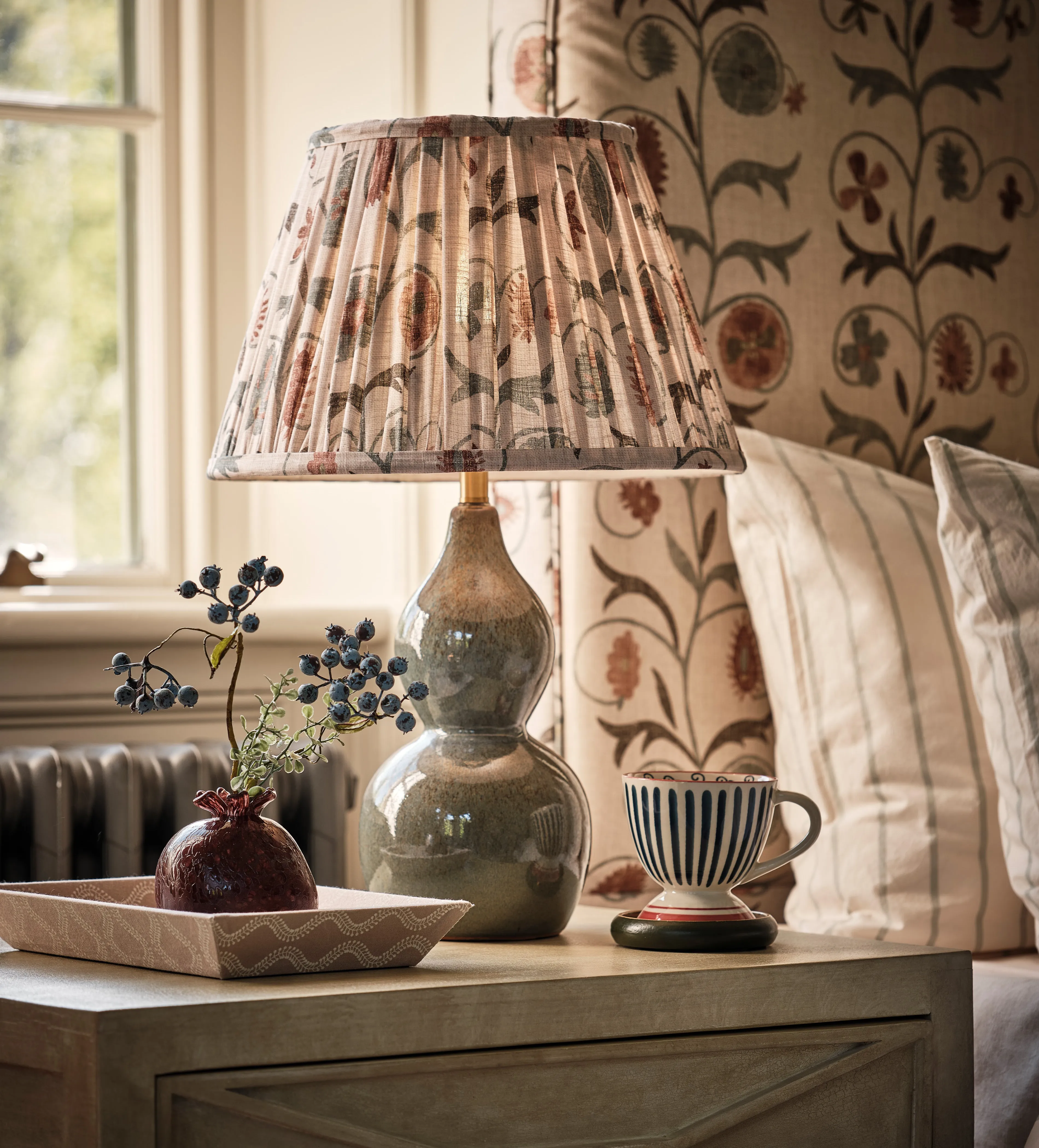 Sheki 35cm Lampshade - Dark Seafoam product