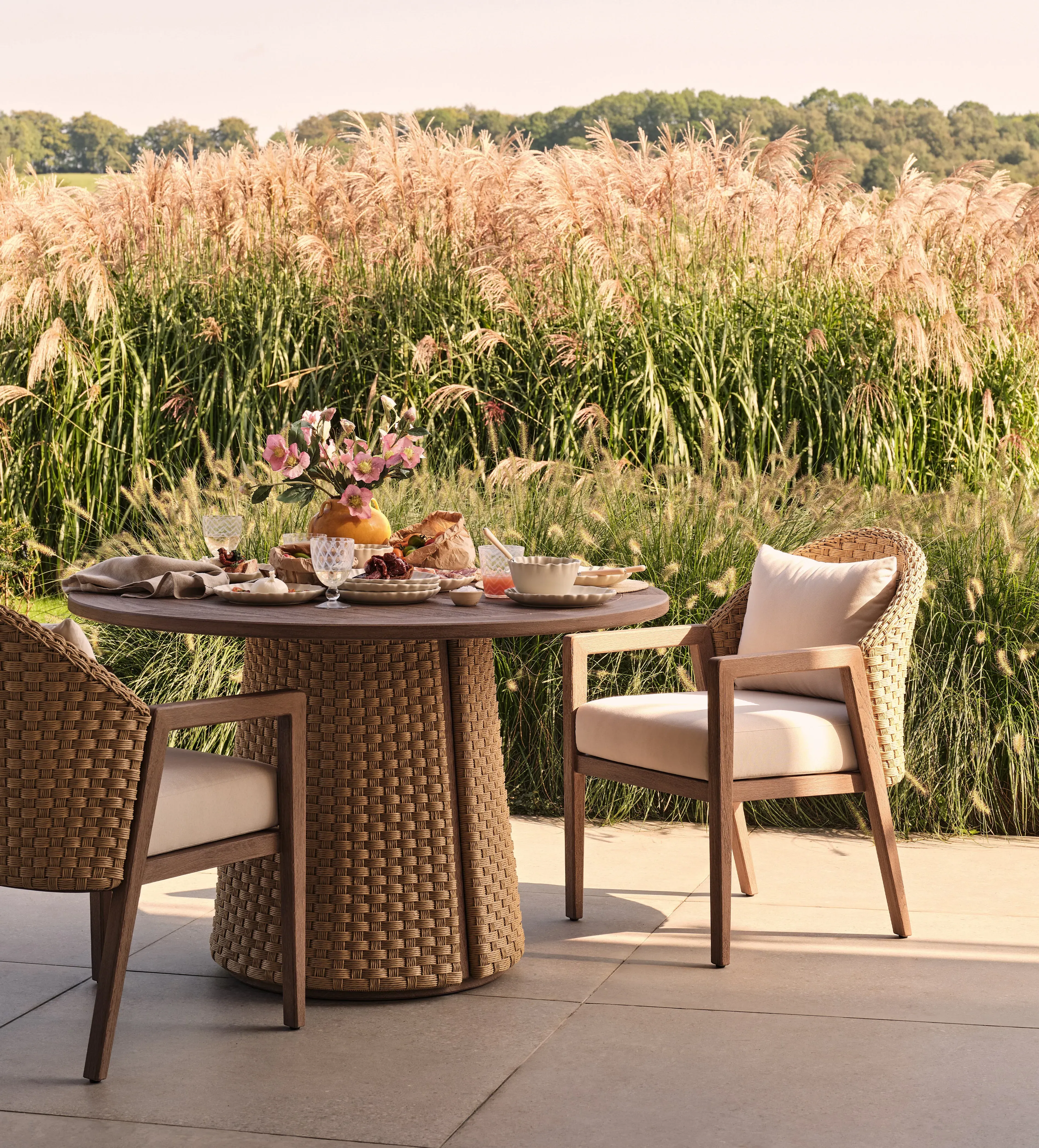 Shorwell Garden Dining Table - Natural Teak product