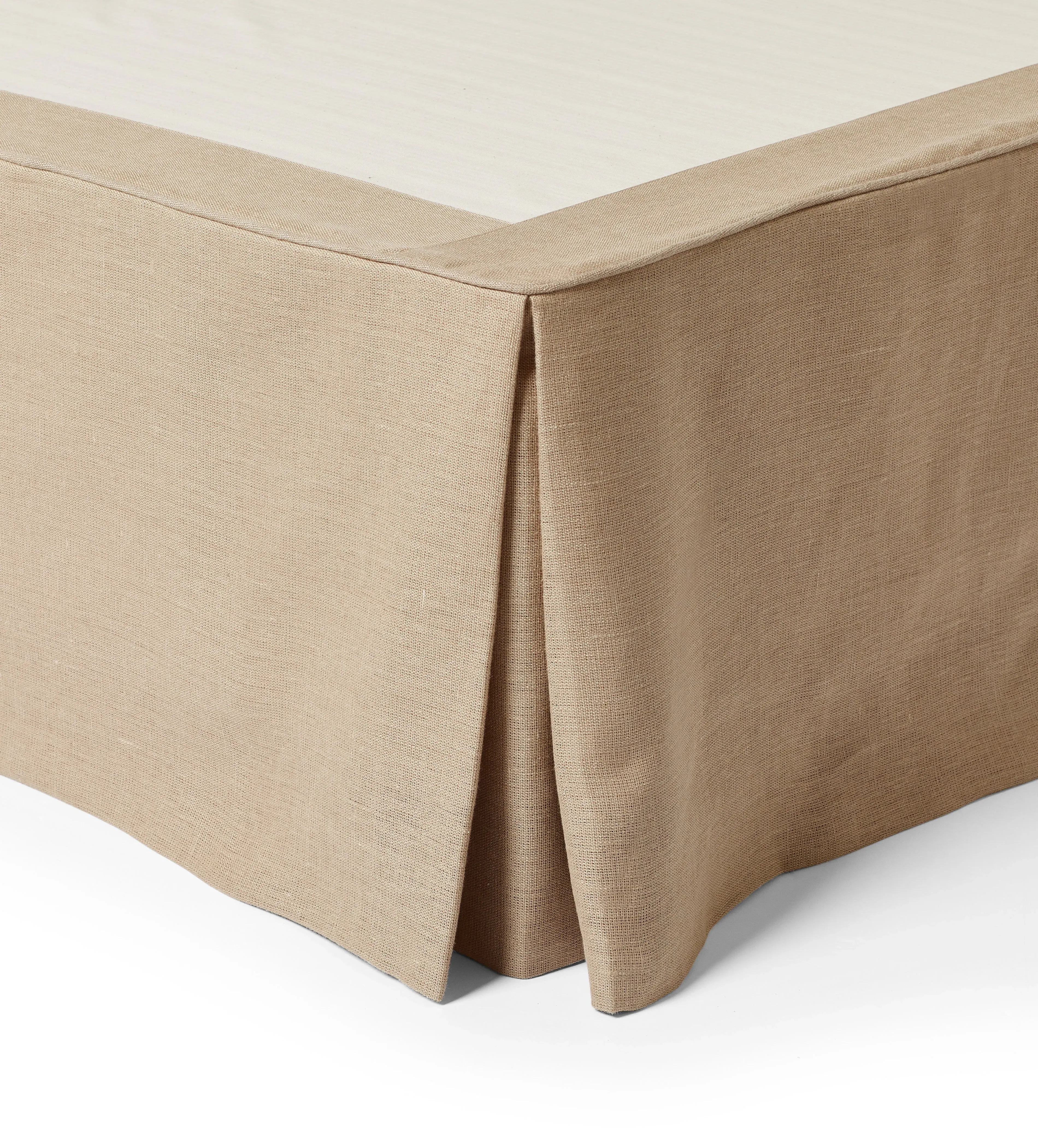Single Bed Valance - Natural, Linen product