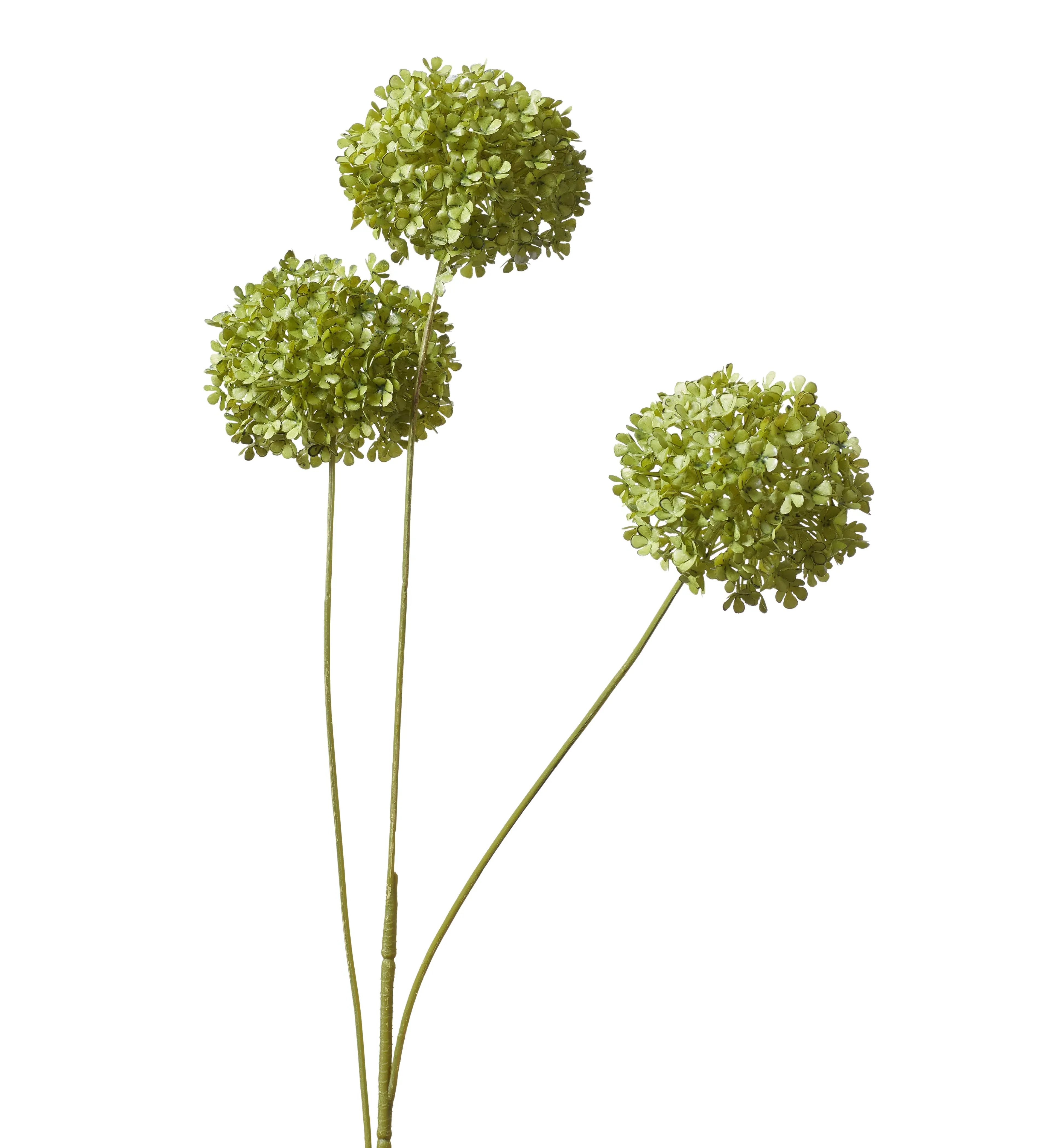 Single Buddleia Faux Flower Stem - Green alternate view