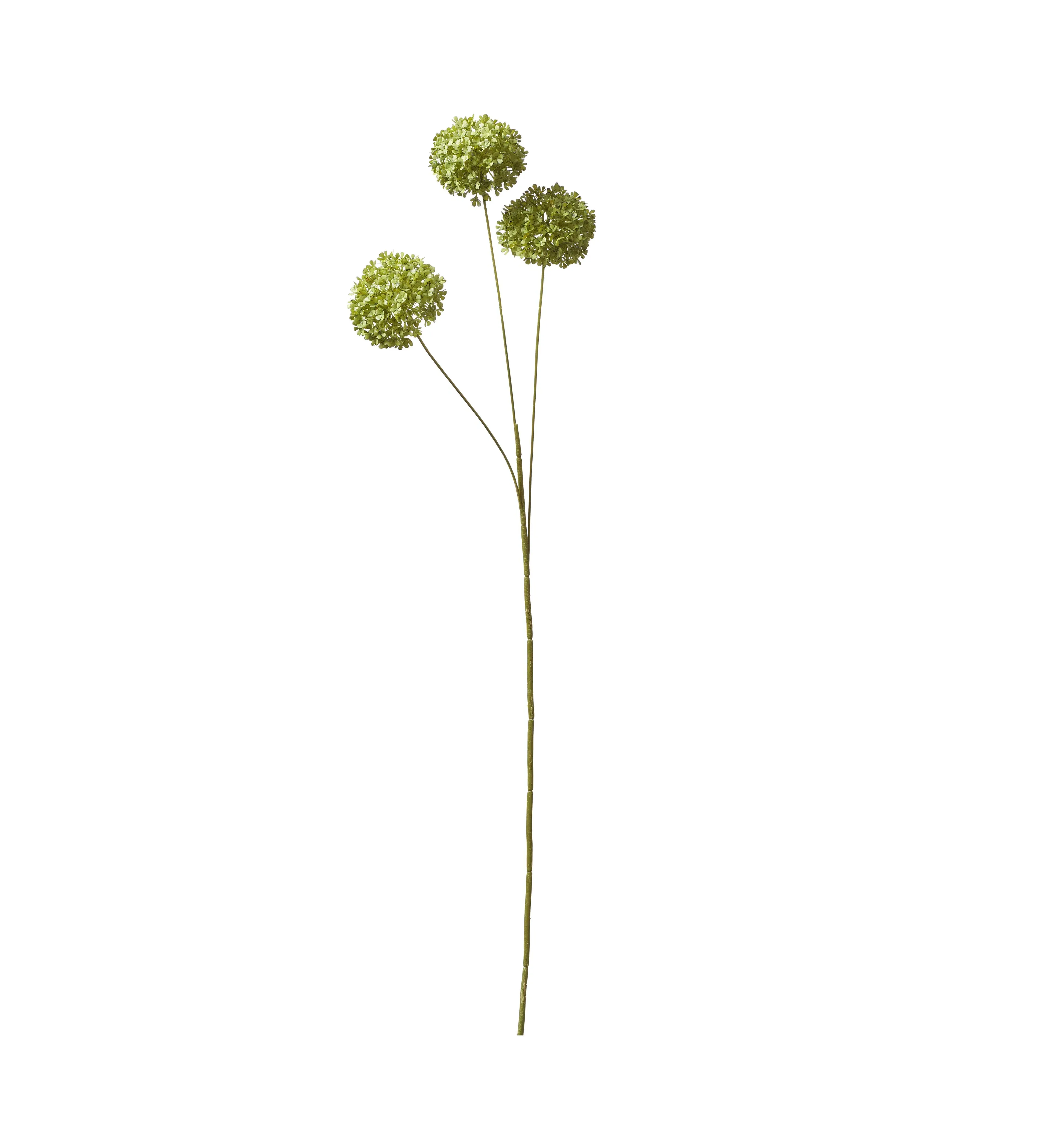 Single Buddleia Faux Flower Stem - Green product