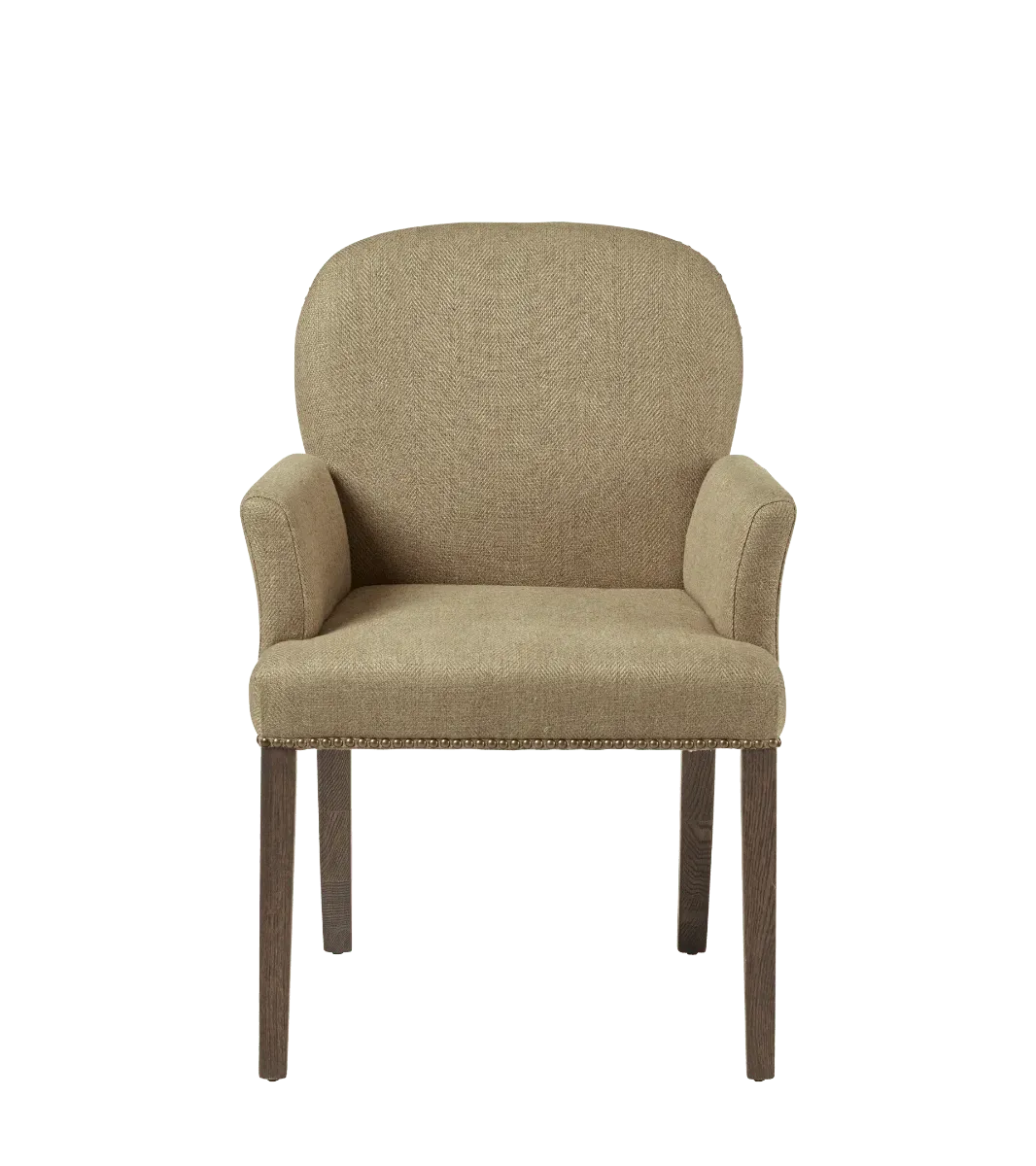 oka-stafford-linen-dining-chair-with-arms-wild-oats-wide-herringbone-dining-chairs-plain image