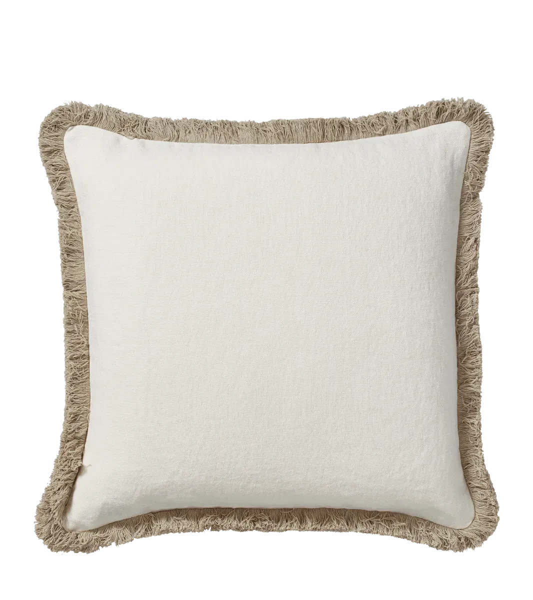 oka-stonewashed-linen-cushion-cover-with-fringing-off-white-cushion-covers-linen-plain image