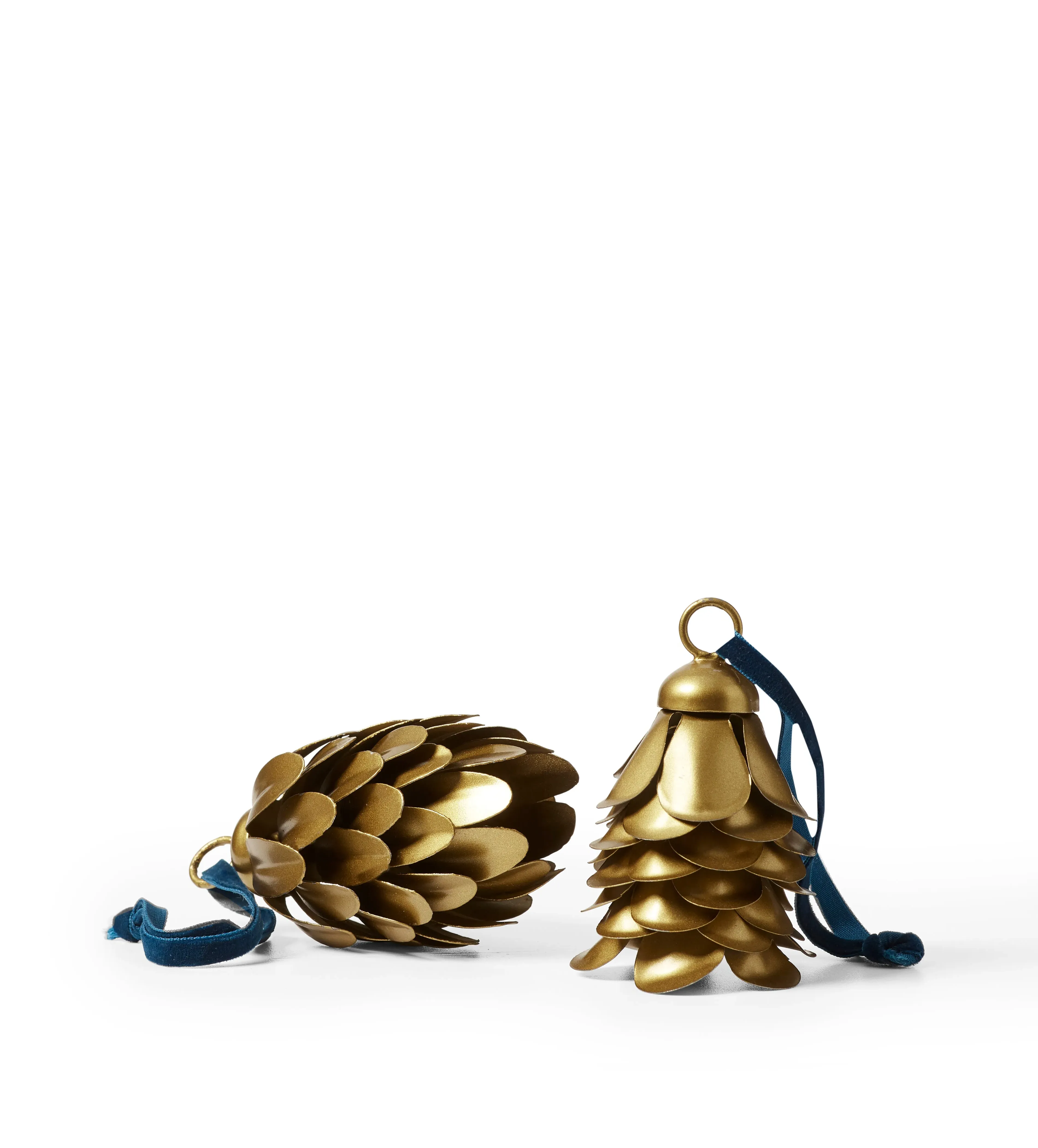 Sylva Baubles Pair - Antique Gold, Iron by OKA, image 2