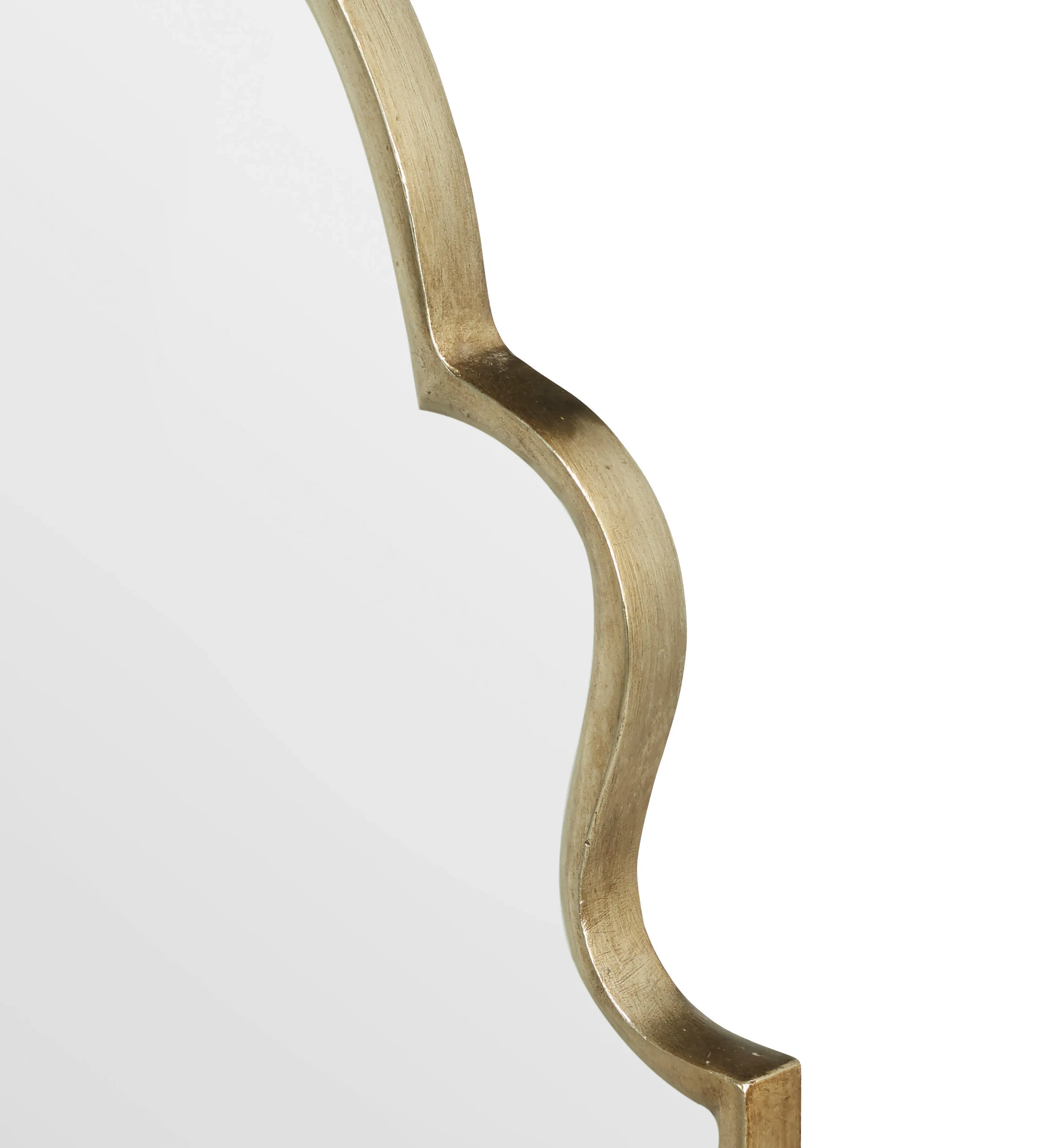 Tipperary Arched Wall Mirror - Antique Gold by OKA