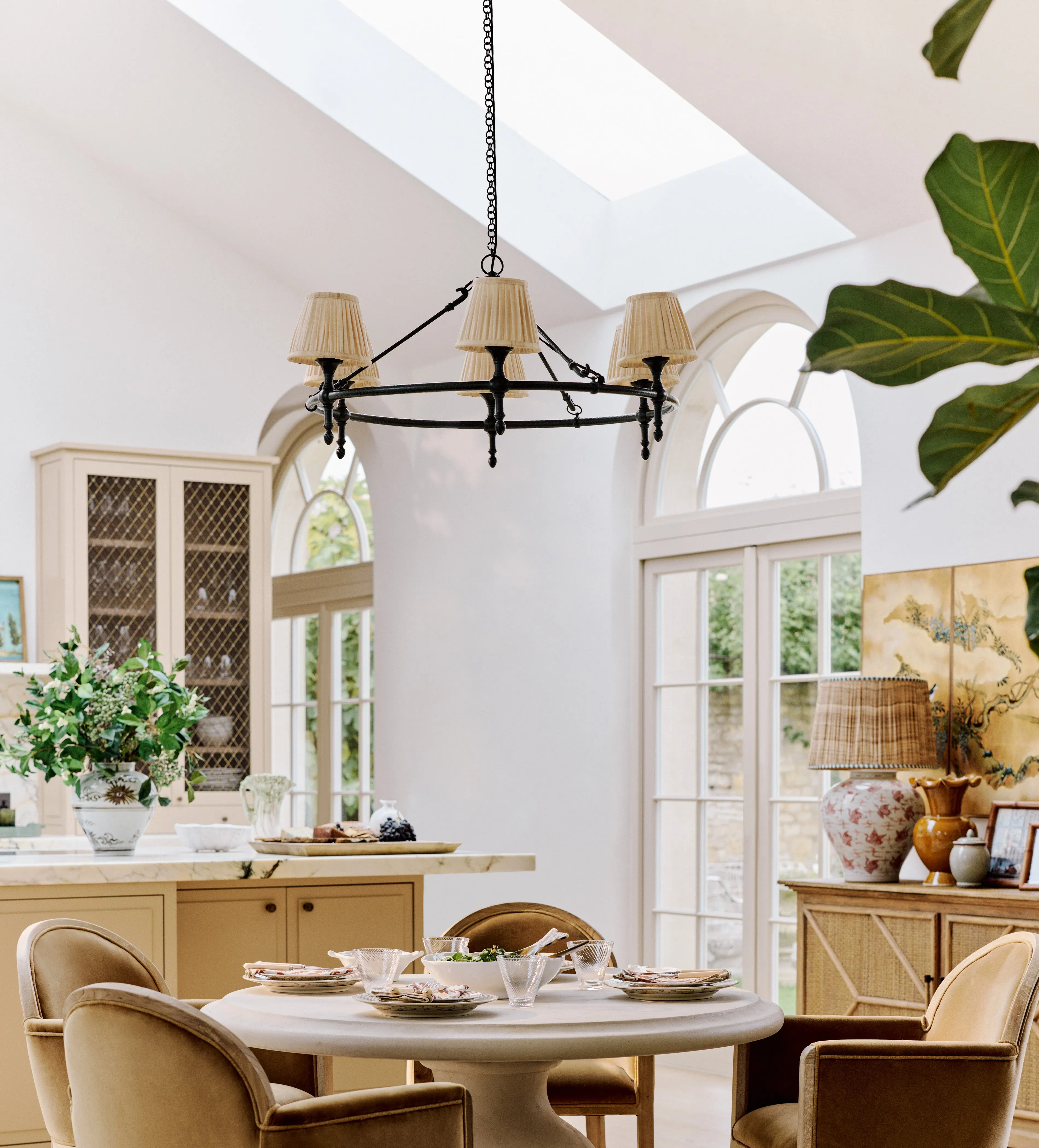 Torquent Chandelier - Verdigris product