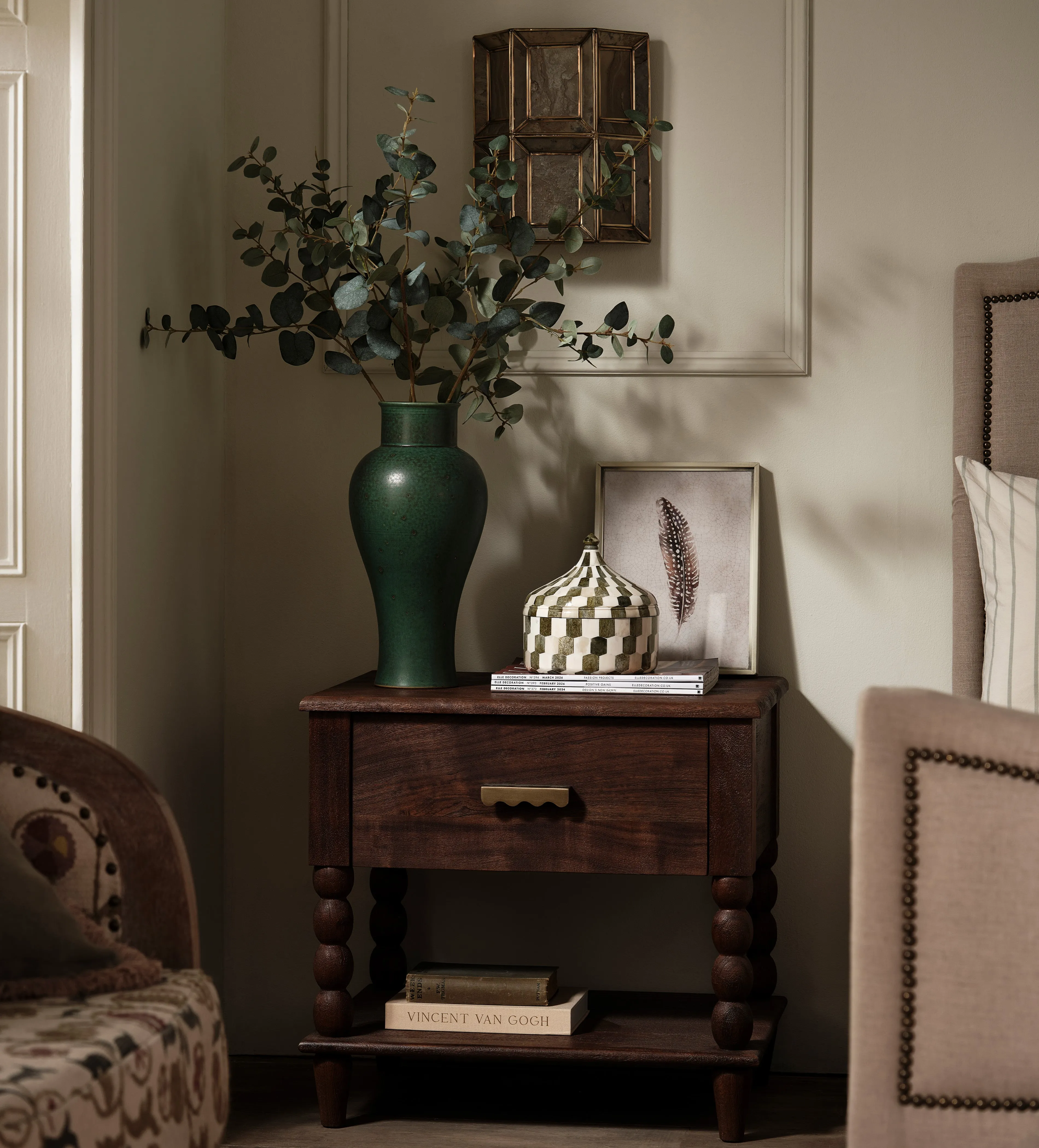 Torsten Stone Wall Light - Natural product