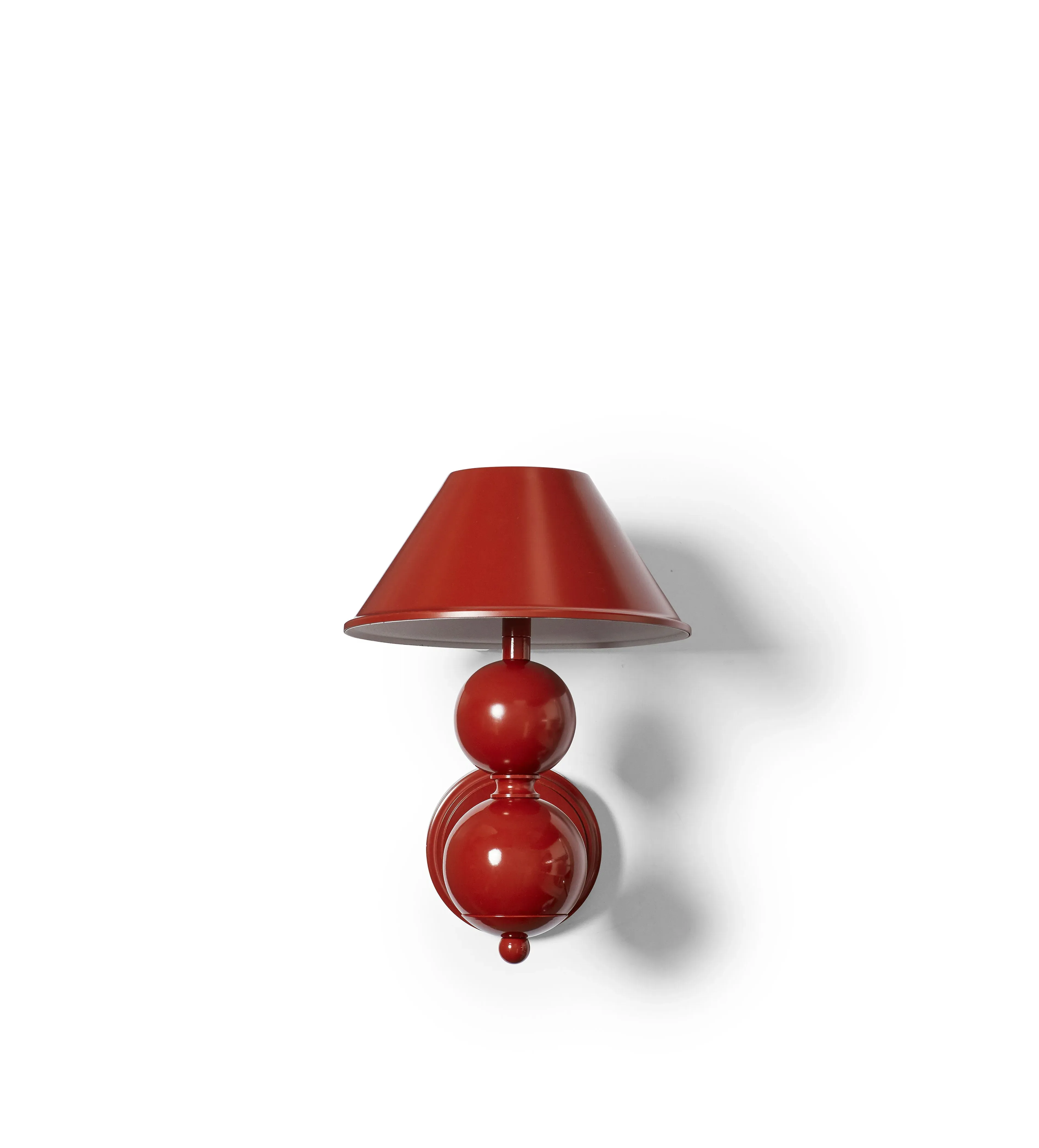 Triya Wireless Wall Lamp - Red, Iron alternate view