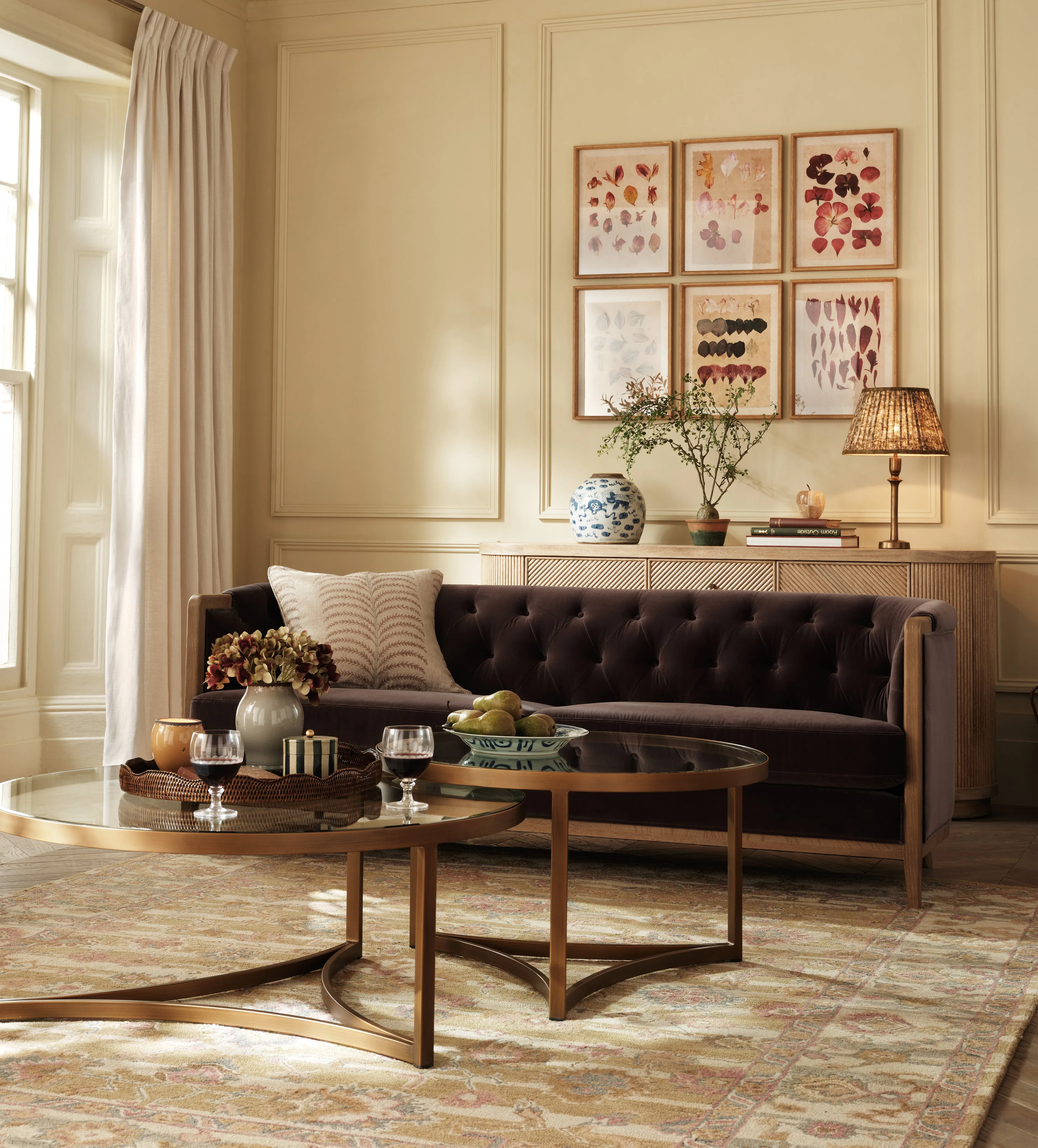 Venustas 3-Seater Sofa - Gainsborough Grey, Linen product