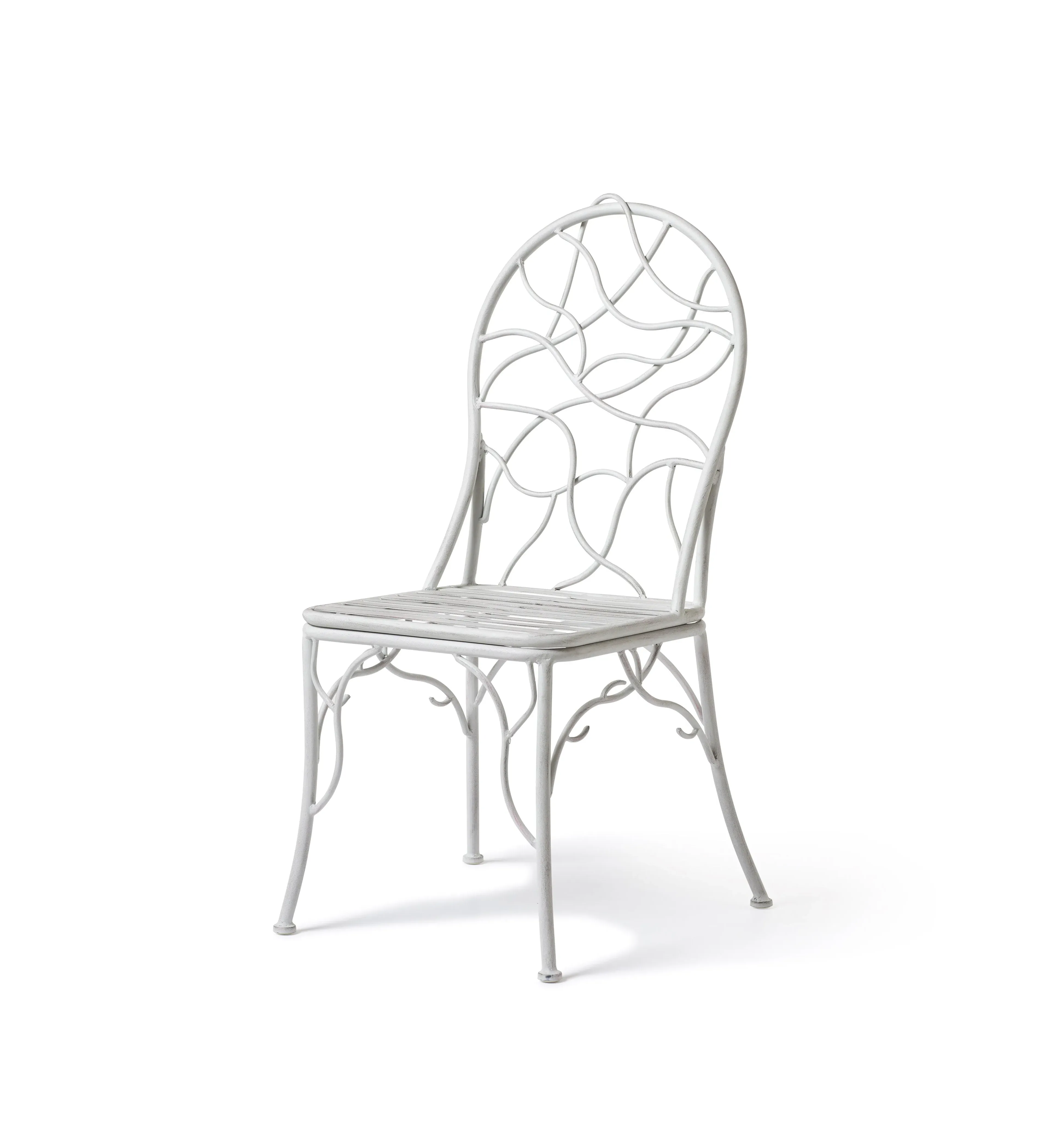 Viticcio Garden Dining Chair - Grey, Metal product