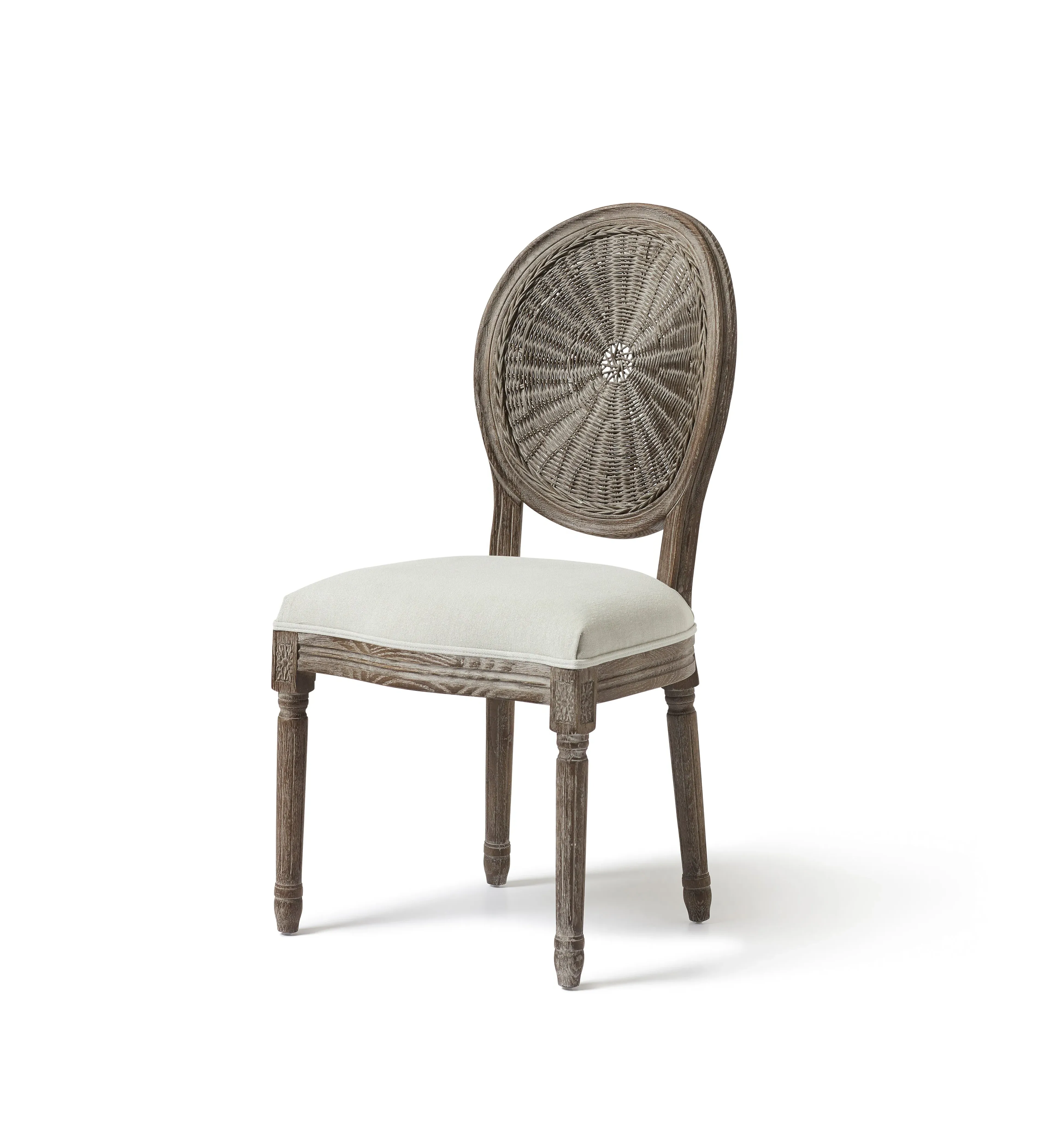 Washakie Linen Dining Chair - Stonewashed Eau de Nil alternate view