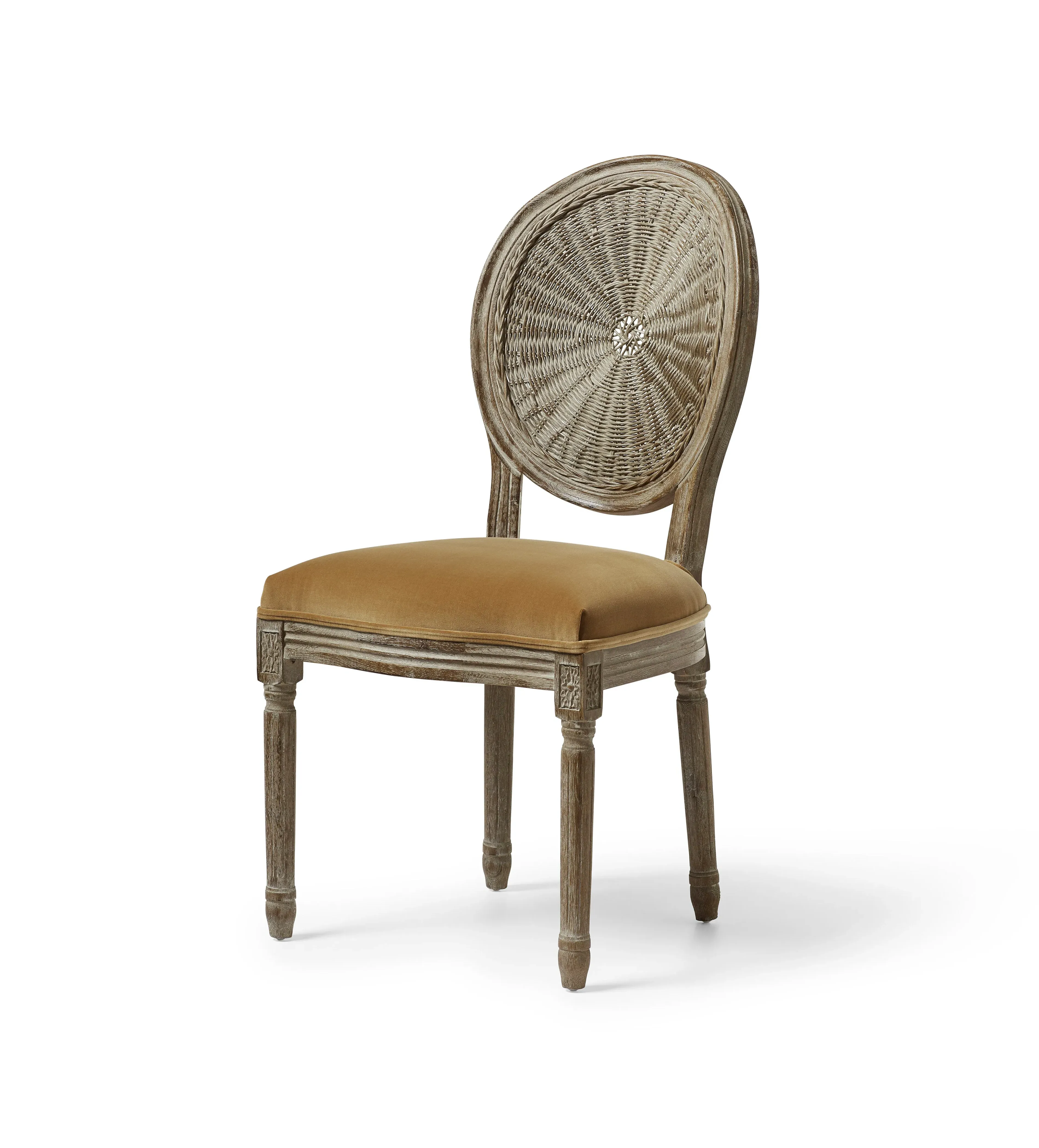 Washakie Velvet Dining Chair - Fawn alternate view
