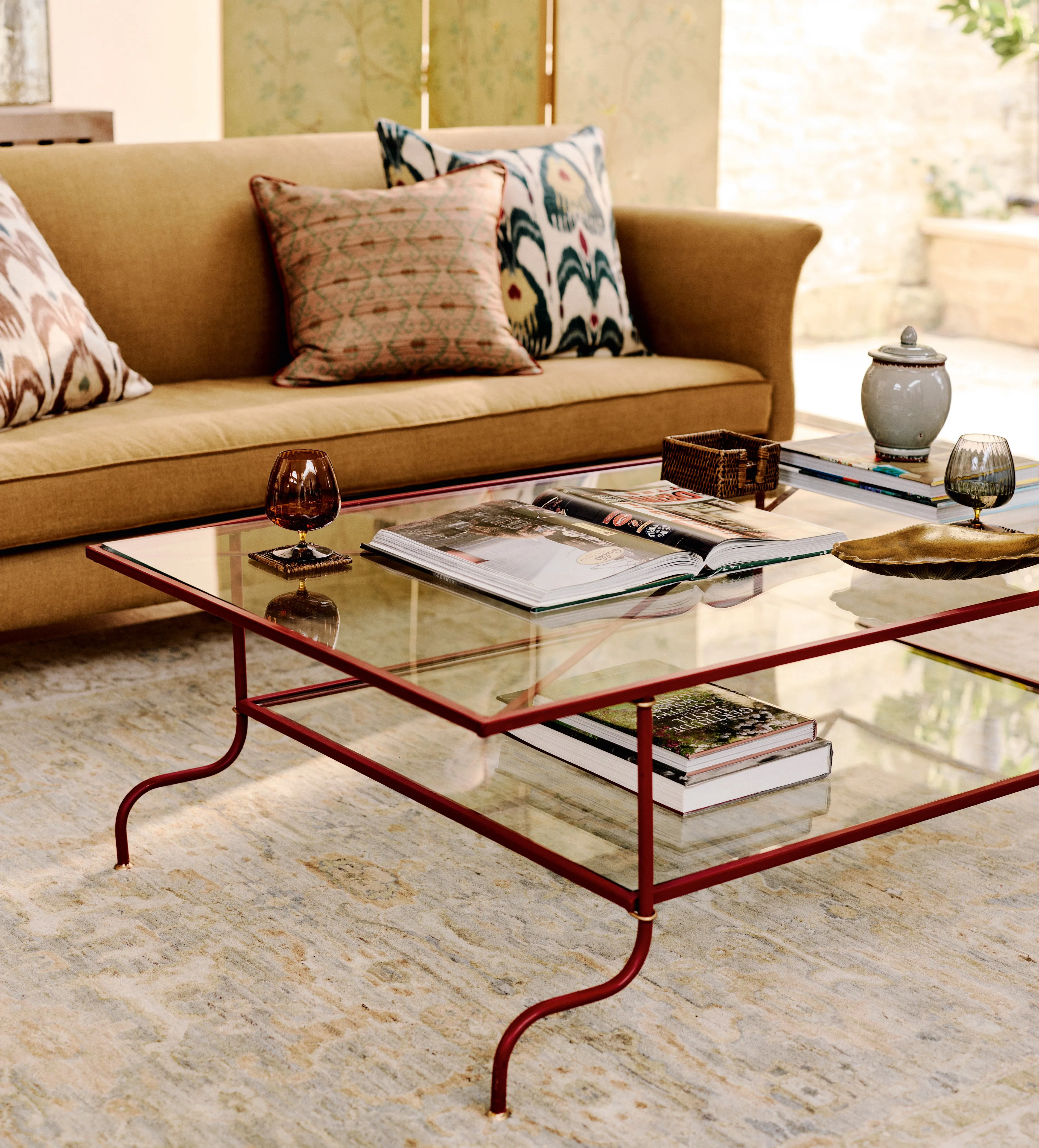 Yulan Coffee Table - Chinese Red product