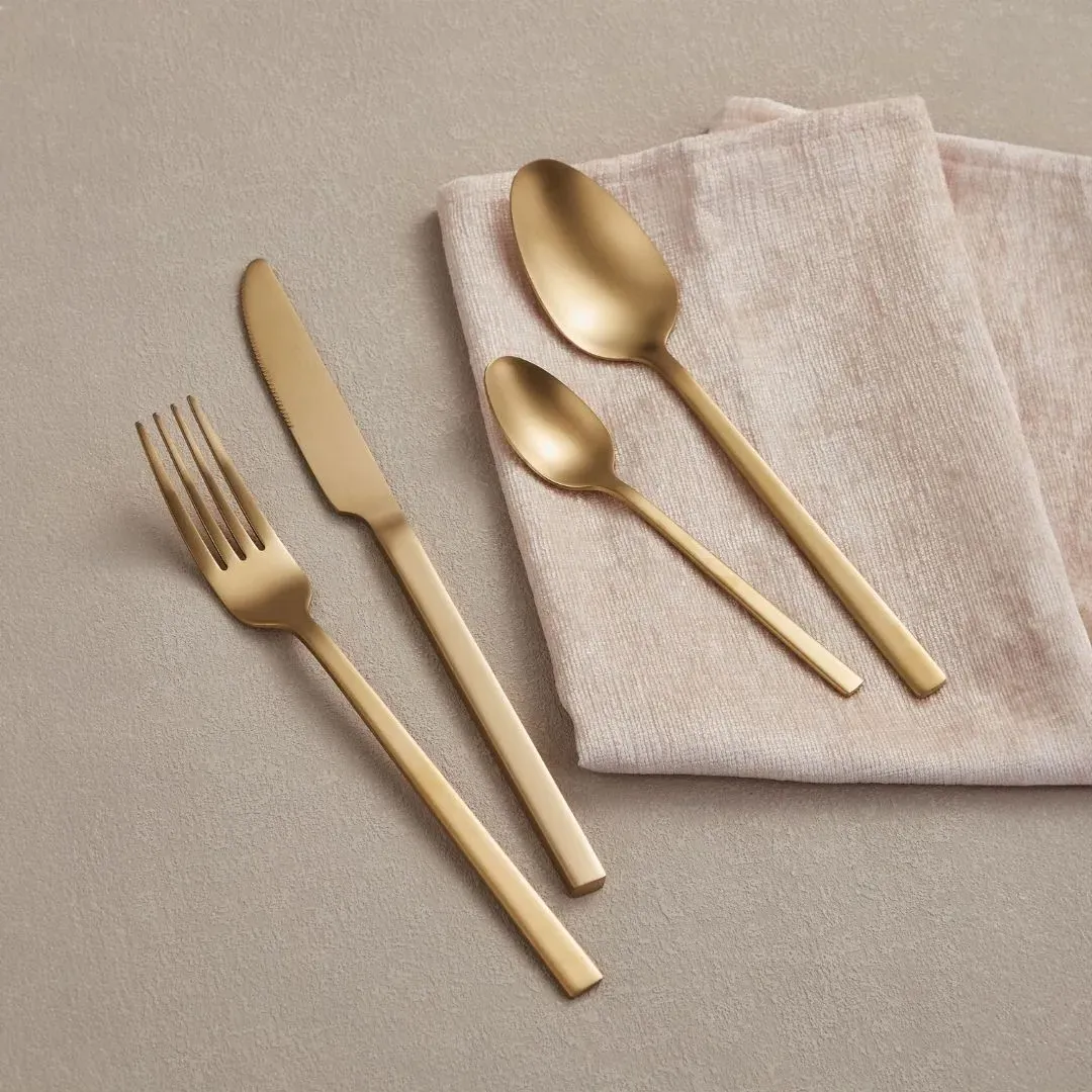 16-Piece Cutlery Set - Gold product