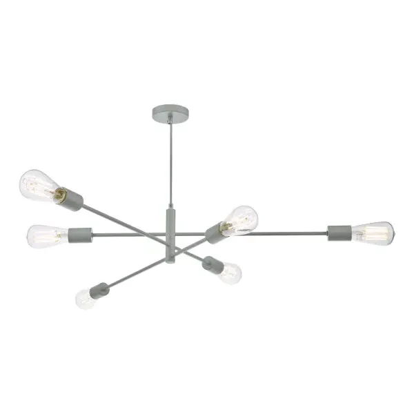Alana 6-Light Ceiling Pendant - Grey product