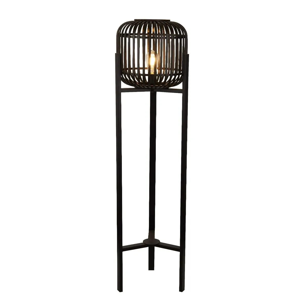 Aleppo Rattan Floor Lamp - Black product