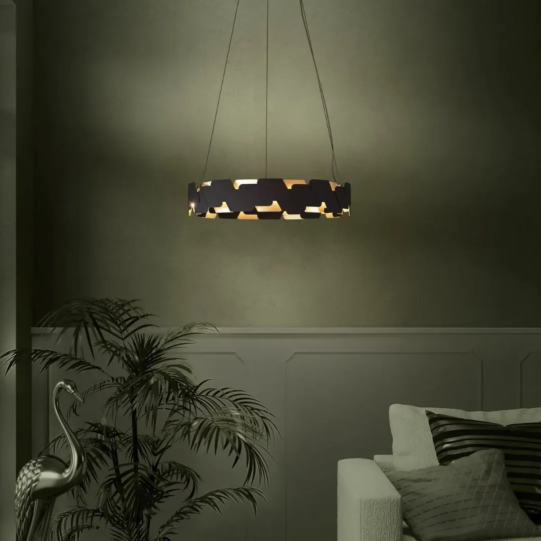 Altagracia LED Pendant Ceiling Light - Black, Gold product
