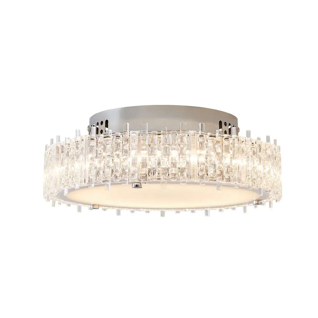Ana LED Flush Ceiling Light - Chrome, Acrylic product
