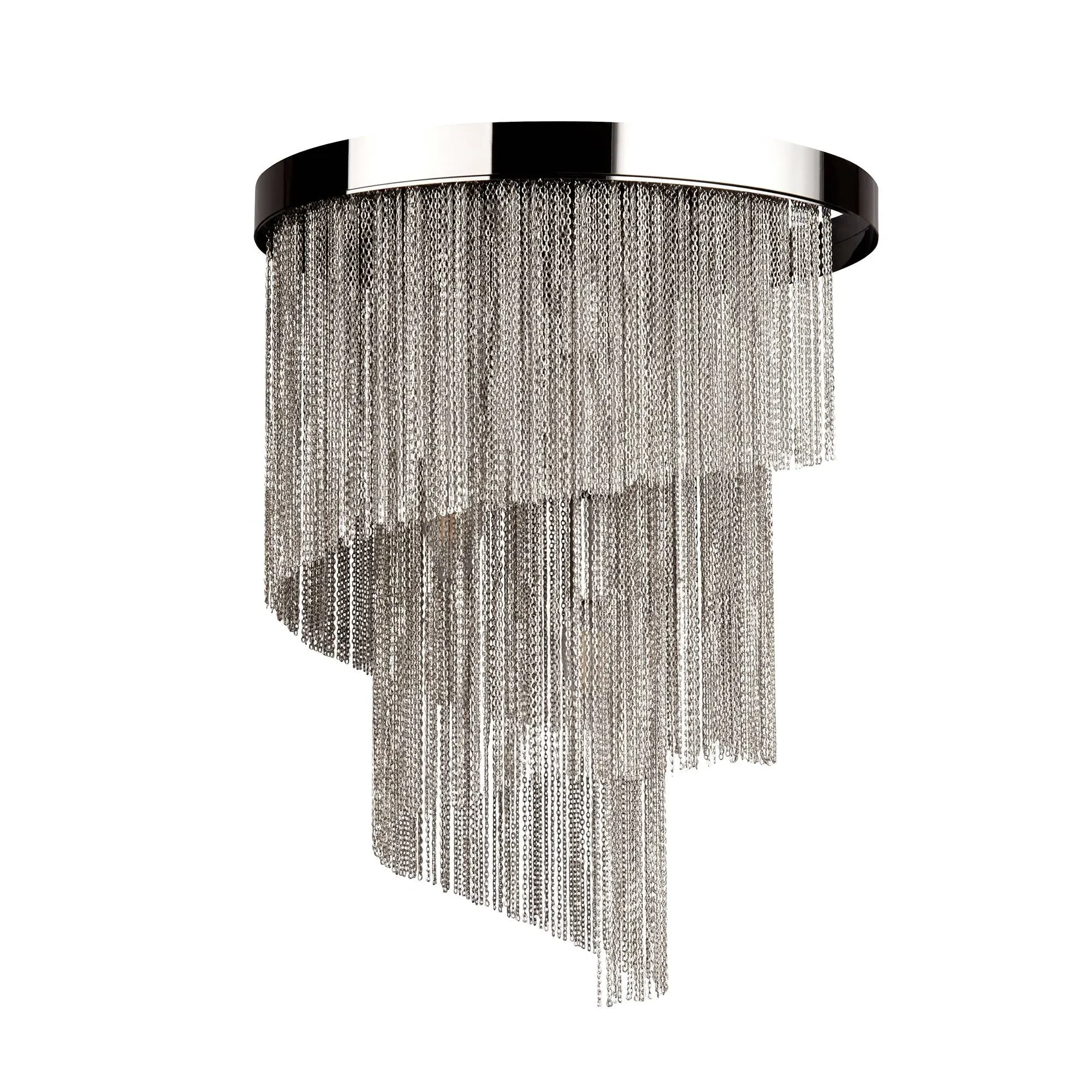 Angelina 3-Light Semi Flush Ceiling Light - Polished Chrome product