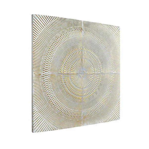 Antiqued Gold Metal Wall Art - Gold, Metal product