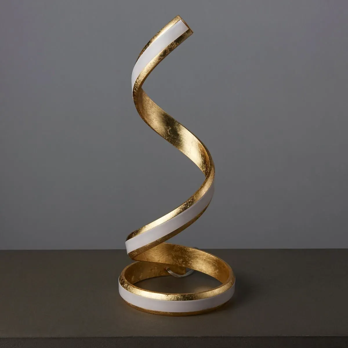 Aria LED Table Lamp - Gold Leaf product