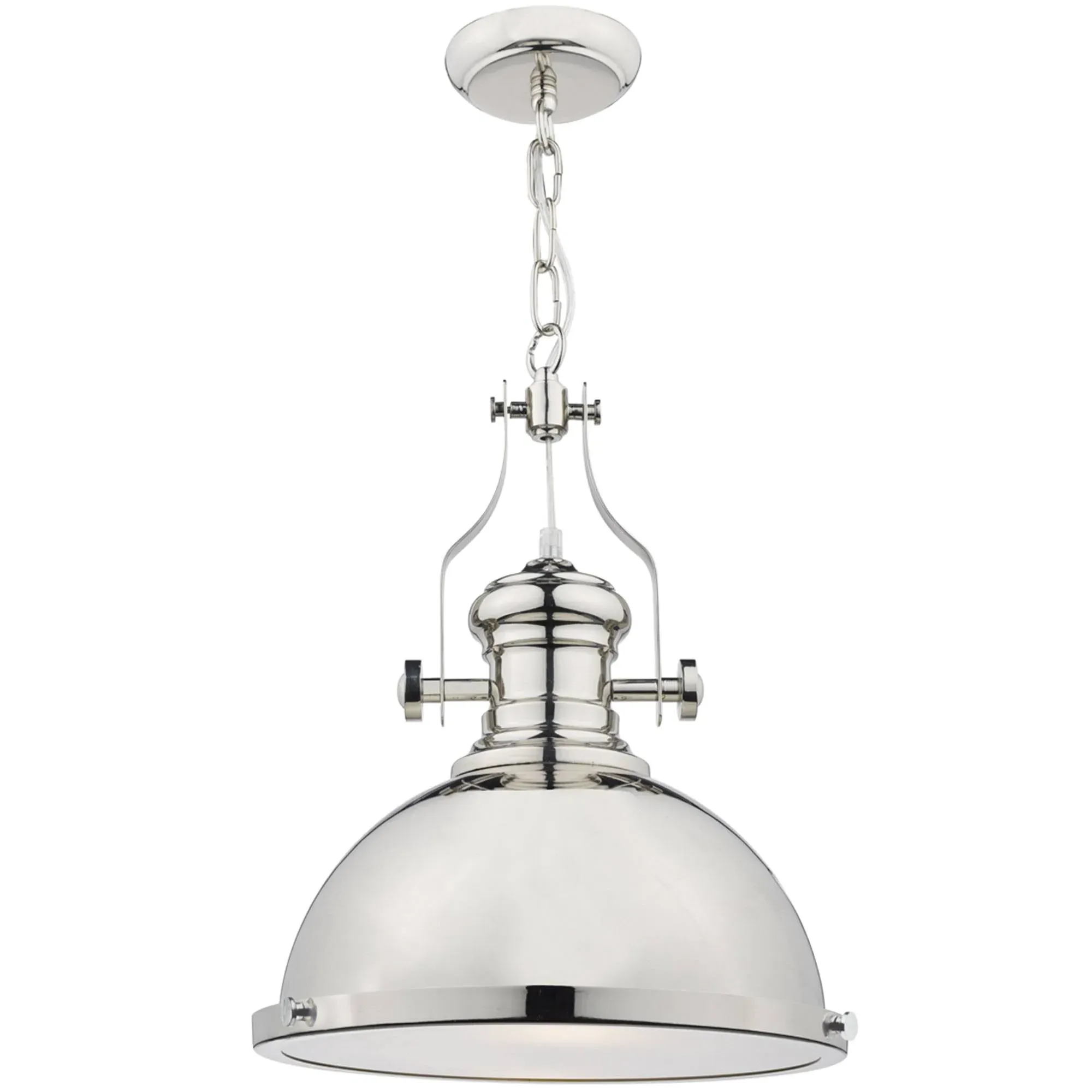 Arona Adjustable Pendant Ceiling Light - Chrome, Glass product