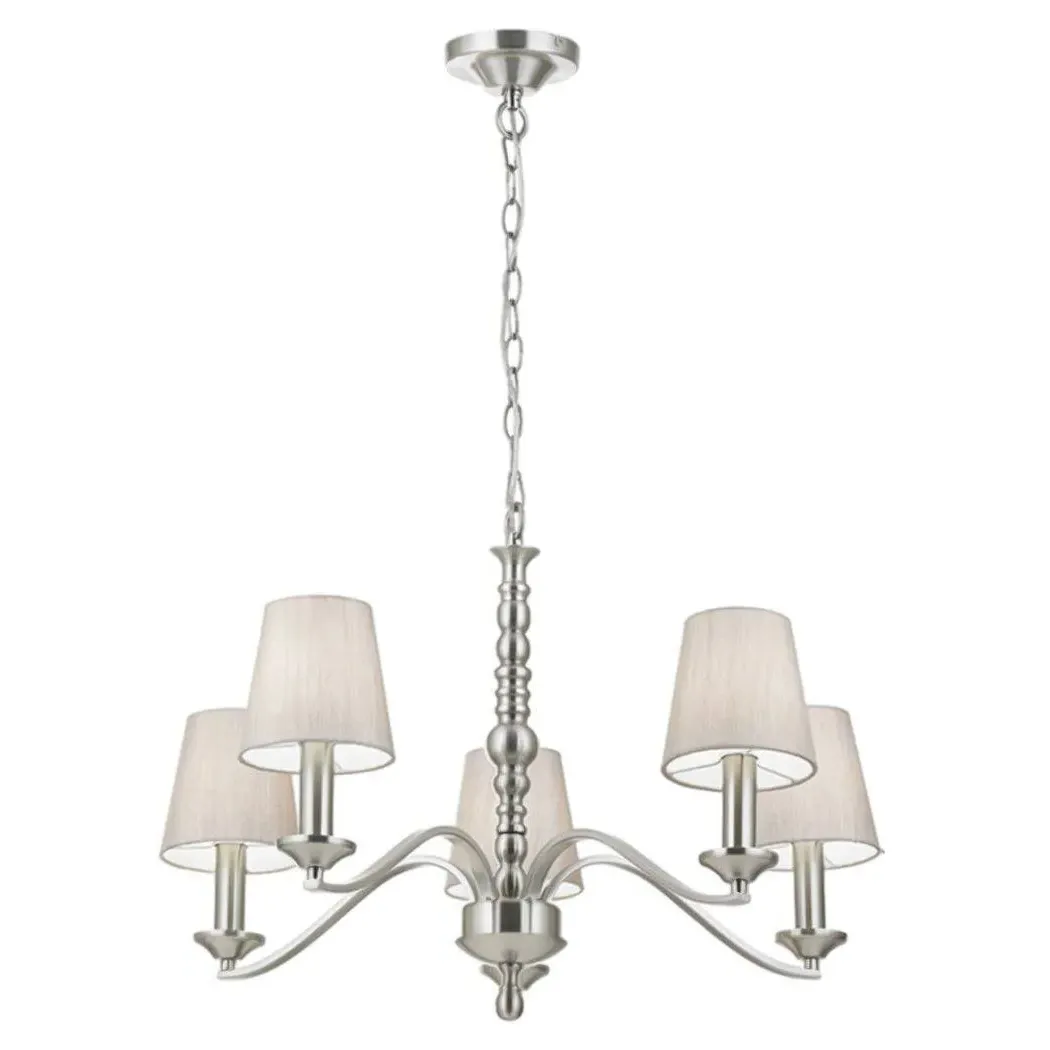 Astaire 5-Light Chandelier - Satin Nickel product