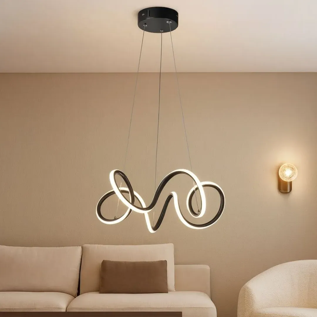 Aurielle LED Pendant Ceiling Light - Black product