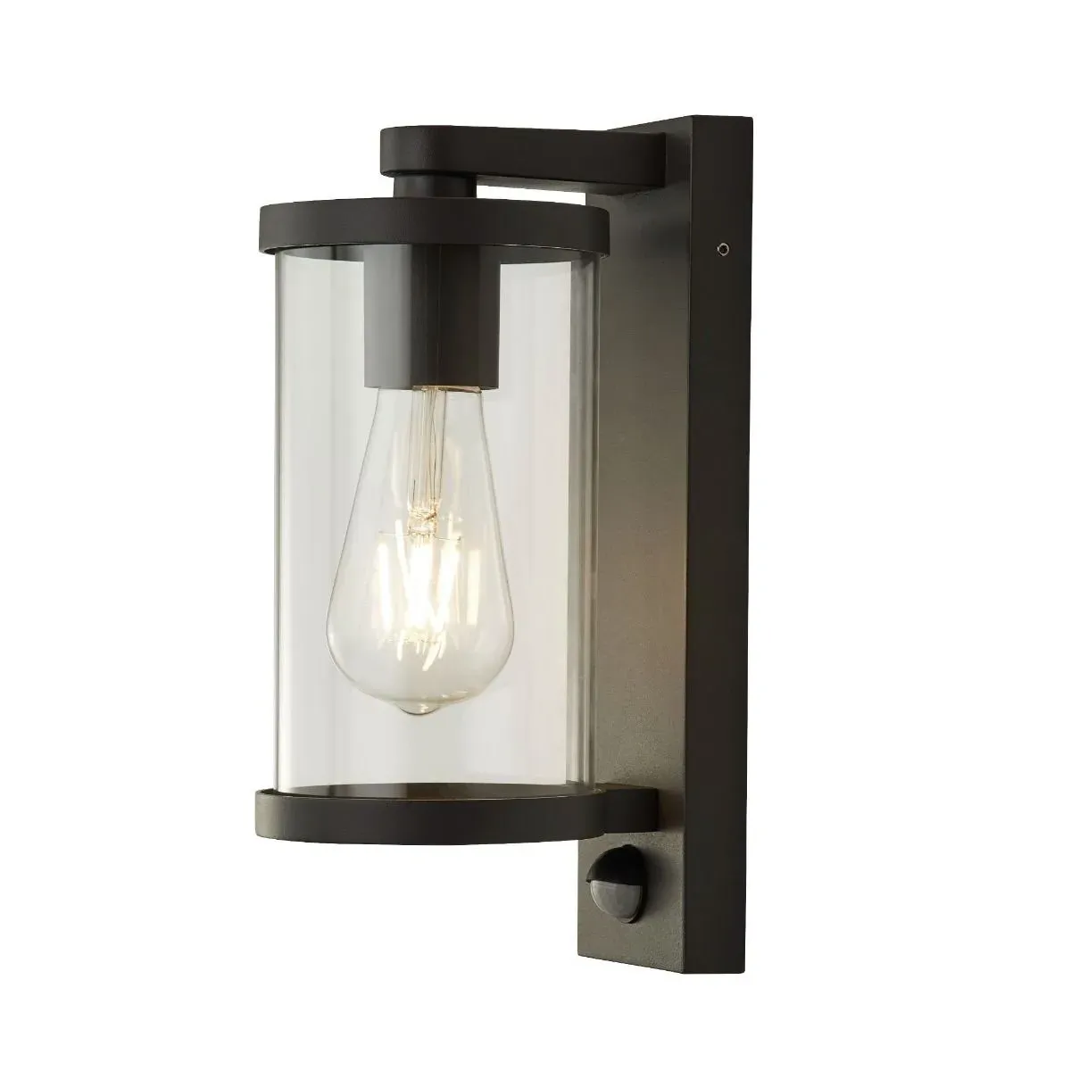 Bakerloo 1-Light Outdoor Wall Light with Motion Sensor - Dark Grey product