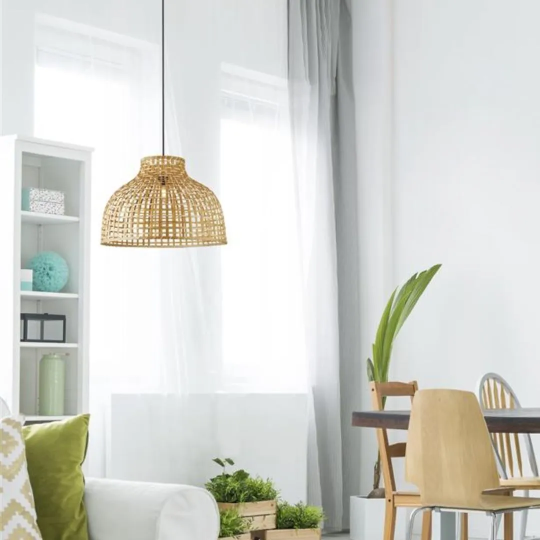 Bali Small Ceiling Pendant - Bamboo, Rattan product