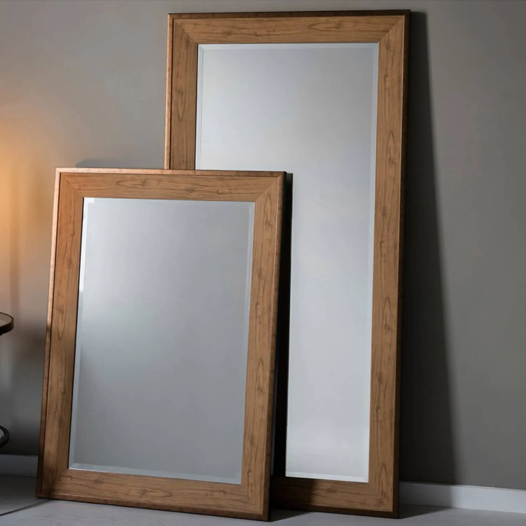 Barrington Leaner Mirror - Oak, Bronze product