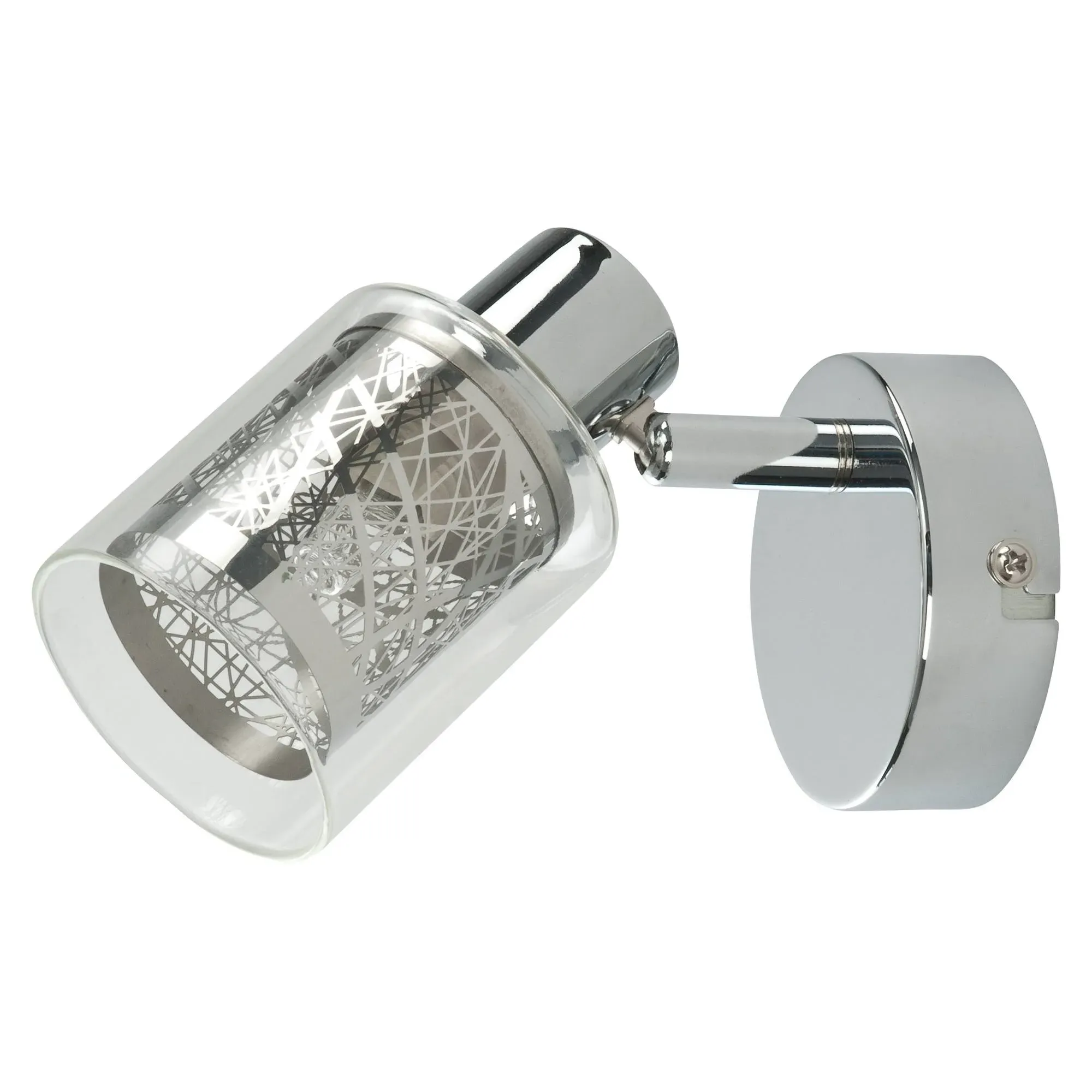 Bateman Spotlight - Chrome, Glass product