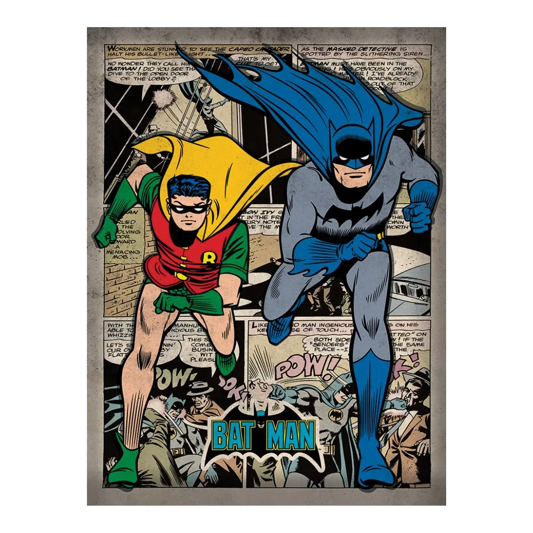 Batman Cosmic Montage Canvas Wall Art product