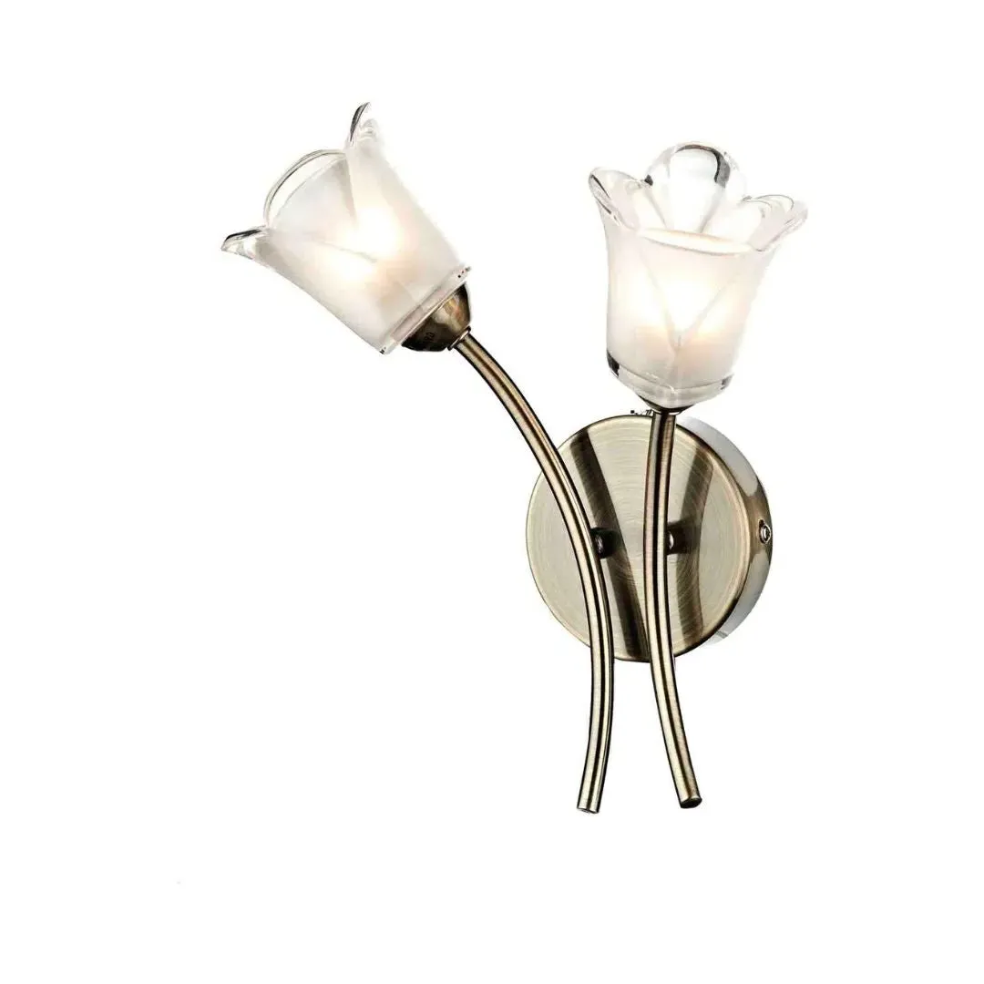 Beaufort 2-Light Wall Bracket - Antique Brass product